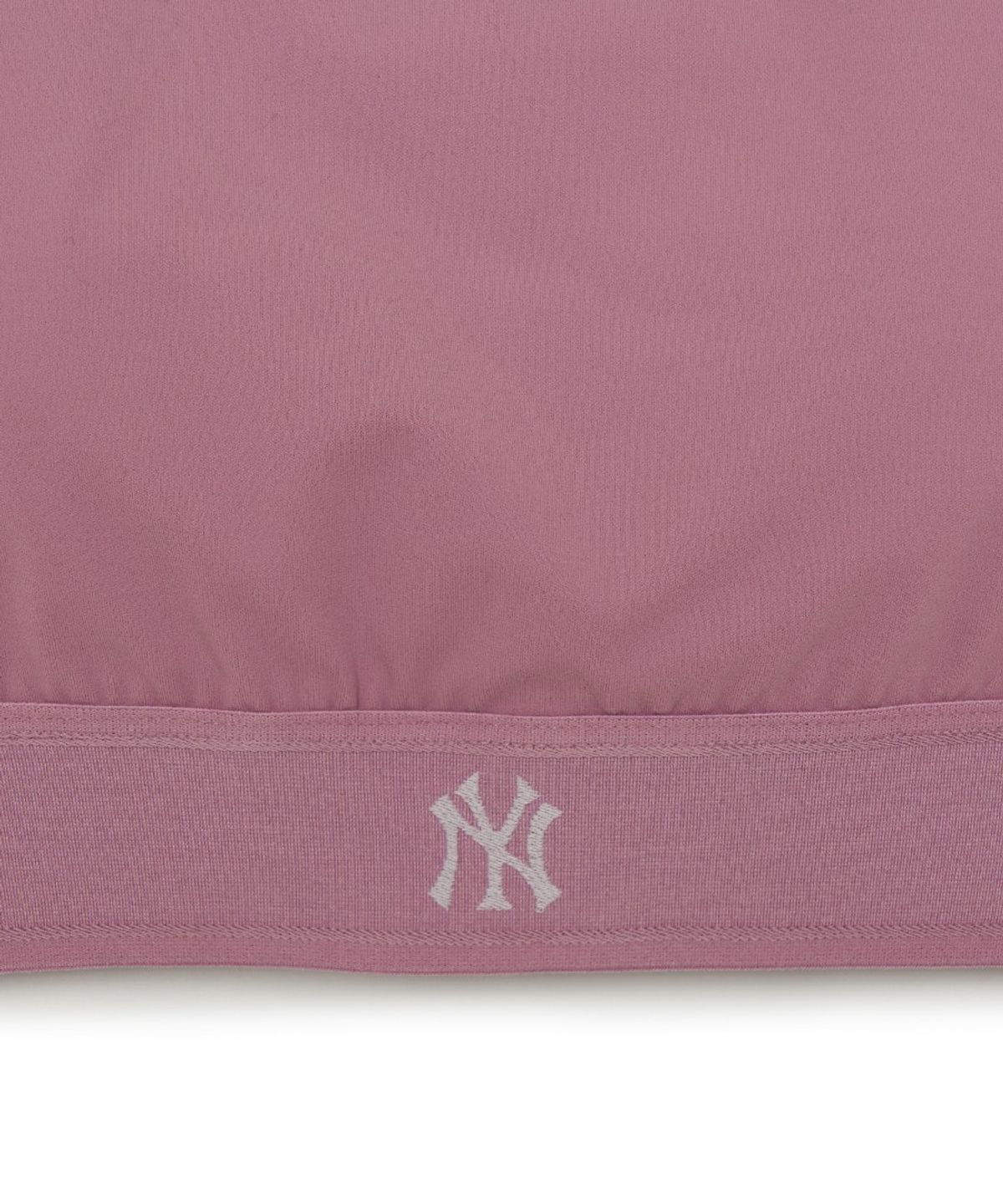 엠엘비(MLB) 여성 베이직 밴드 로고포인트 크롭탑 NY (Pink)