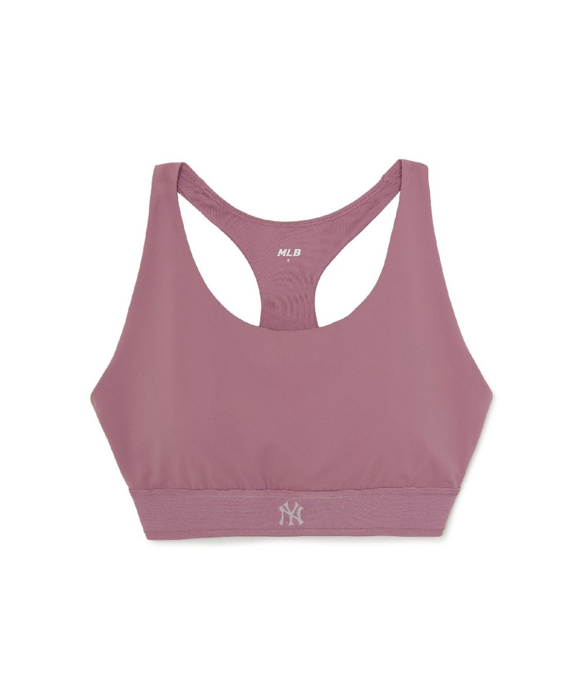 엠엘비(MLB) 여성 베이직 밴드 로고포인트 크롭탑 NY (Pink)