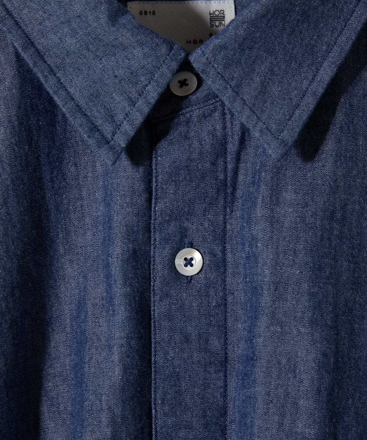 홀리선(HORLISUN) Poole Denim Shirt Light Blue