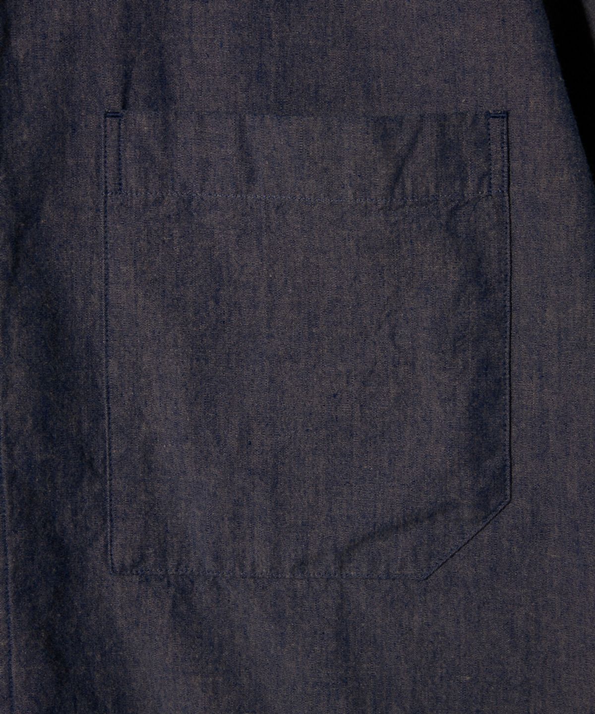 홀리선(HORLISUN) Poole Denim Shirt Blue