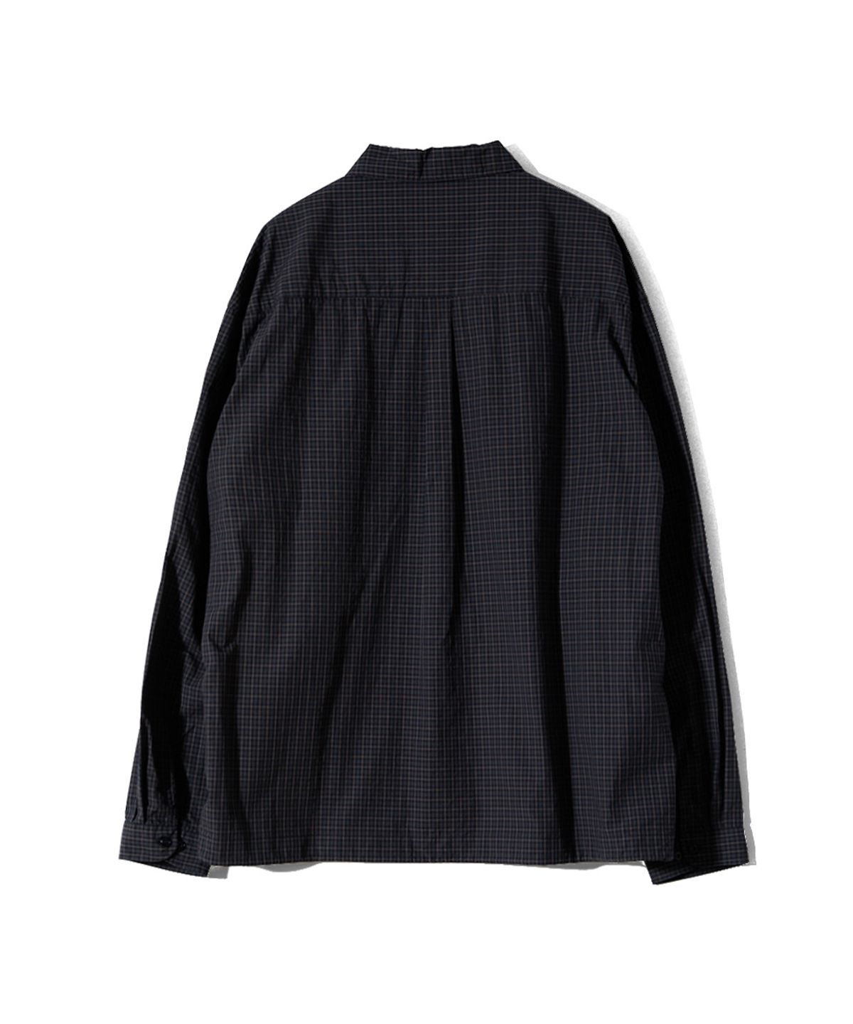 홀리선(HORLISUN) Ripple Typewriter Shirt Jacket Charcoal