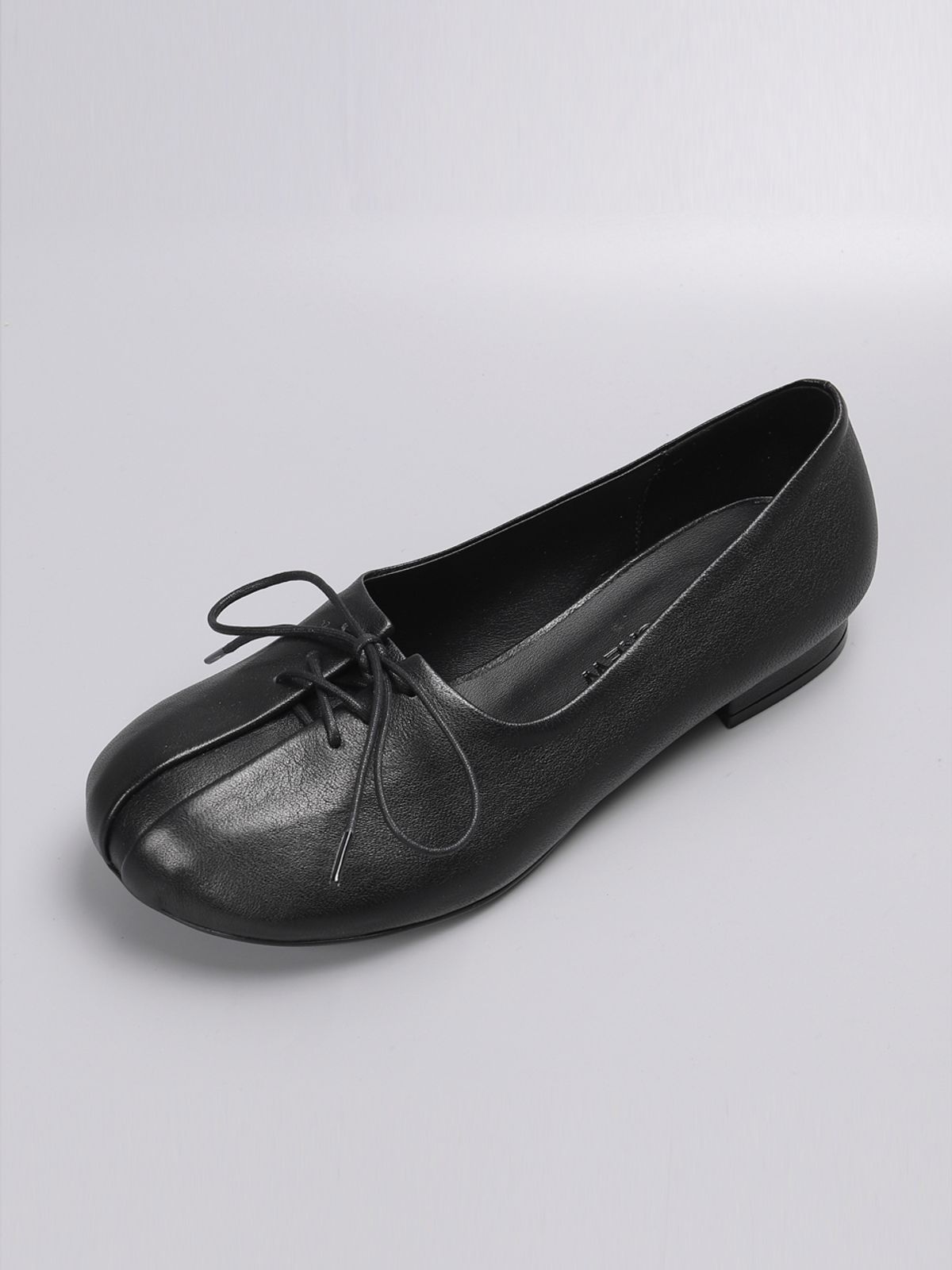 루시크루(LUCY CREW) 라운드토 레이스업 로퍼 LC594_2cm