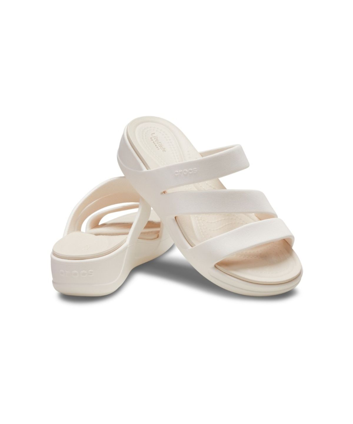 크록스(CROCS) 여성 크록스 보카 스트랩피 웨지 OYS (26SWSD207434)