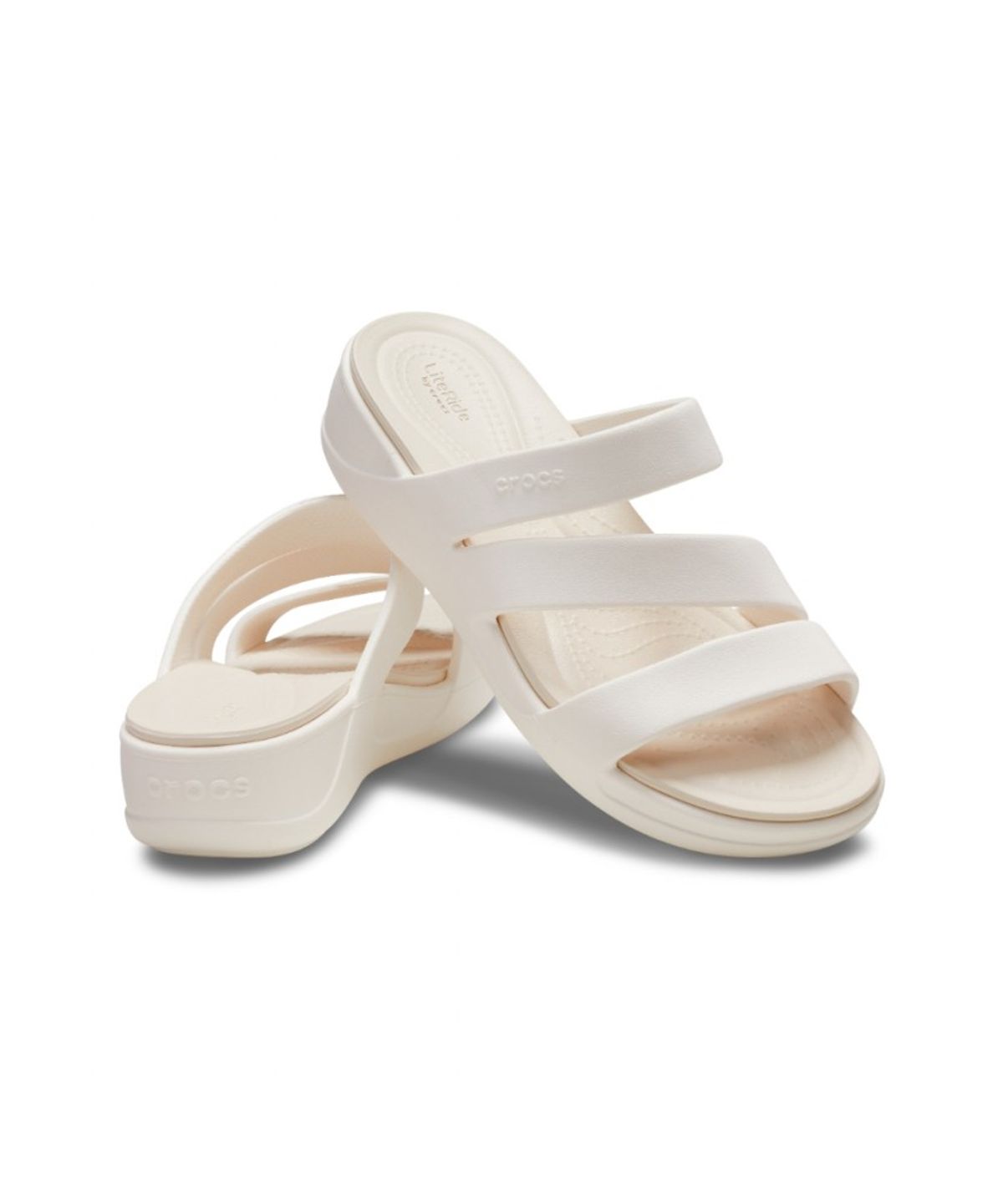 크록스(CROCS) 여성 크록스 보카 스트랩피 웨지 OYS (26SWSD207434)