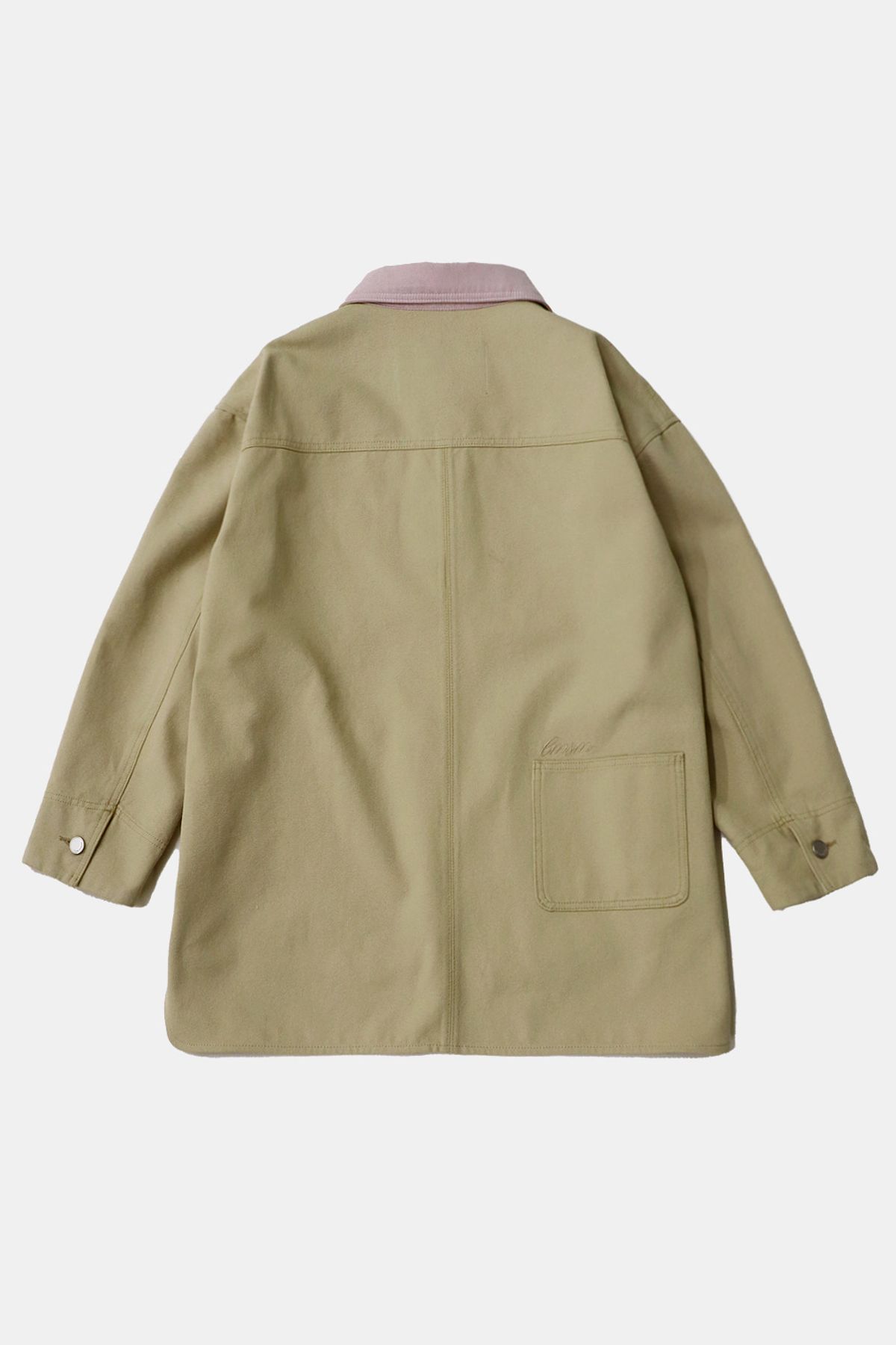 르몽생미셸(LE MONT ST MICHEL) Overfit Color Cotton Work Jacket _Beige
