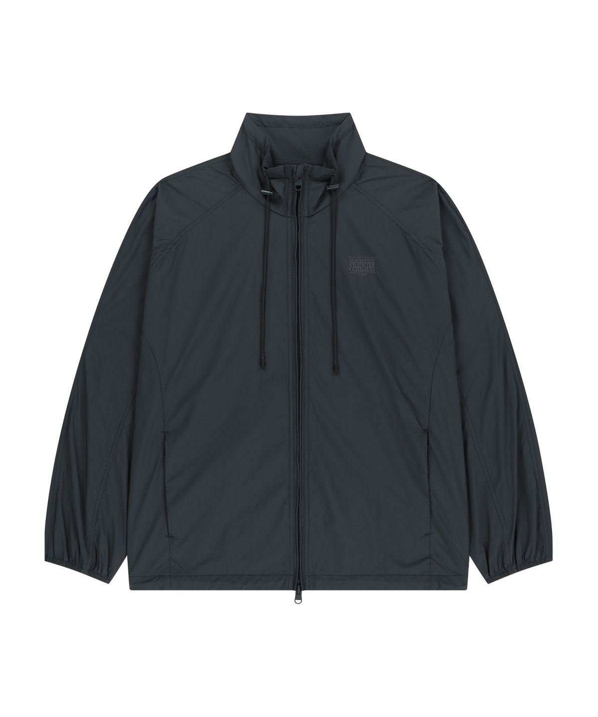 마리떼 프랑소와 저버(MARITHÉ + FRANҪOIS GIRBAUD) W HIGHNECK PACKABLE NYLON JACKET charcoal