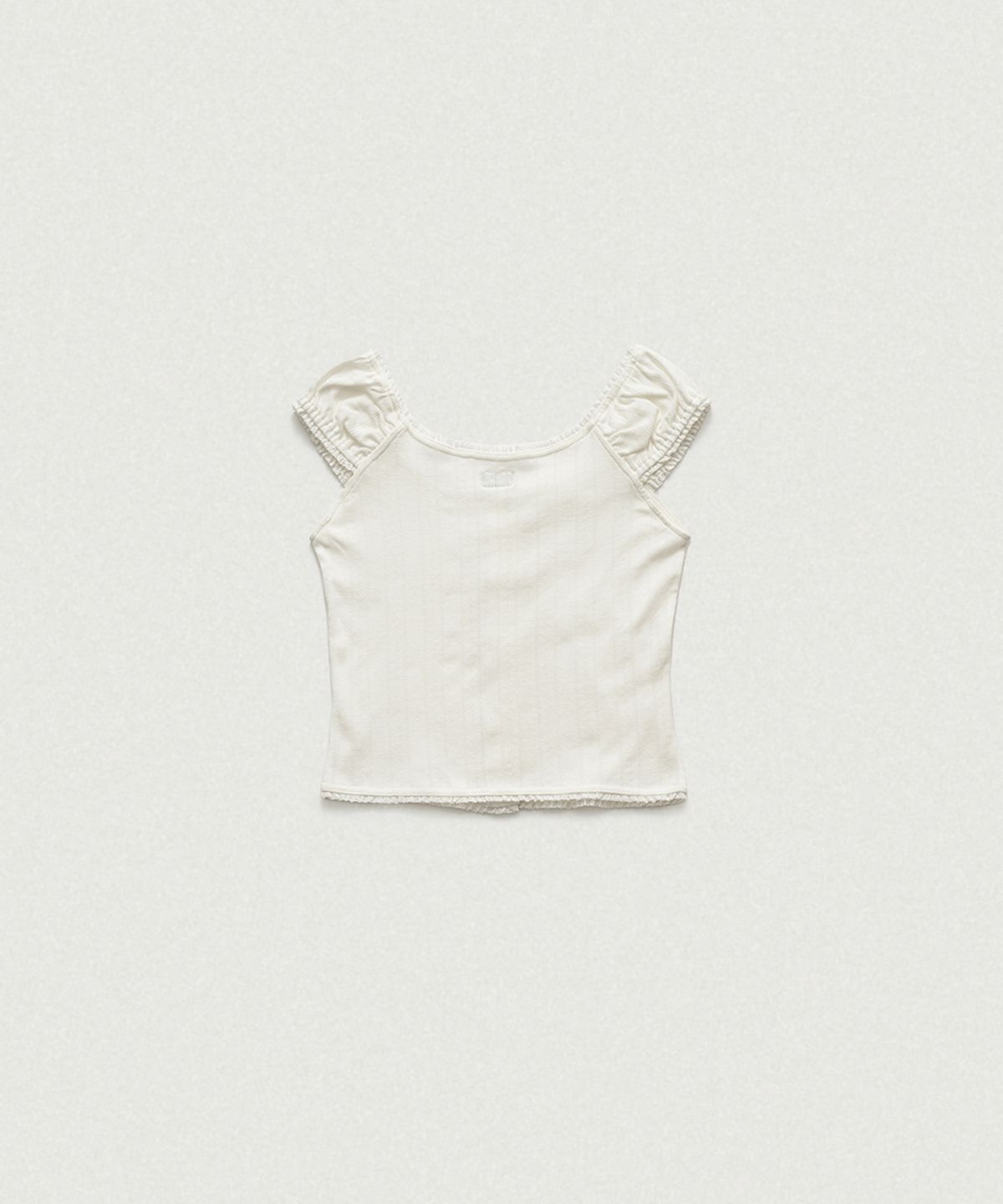 더바넷(THEBARNNET) Corin Button Sleeveless Top_Ivory