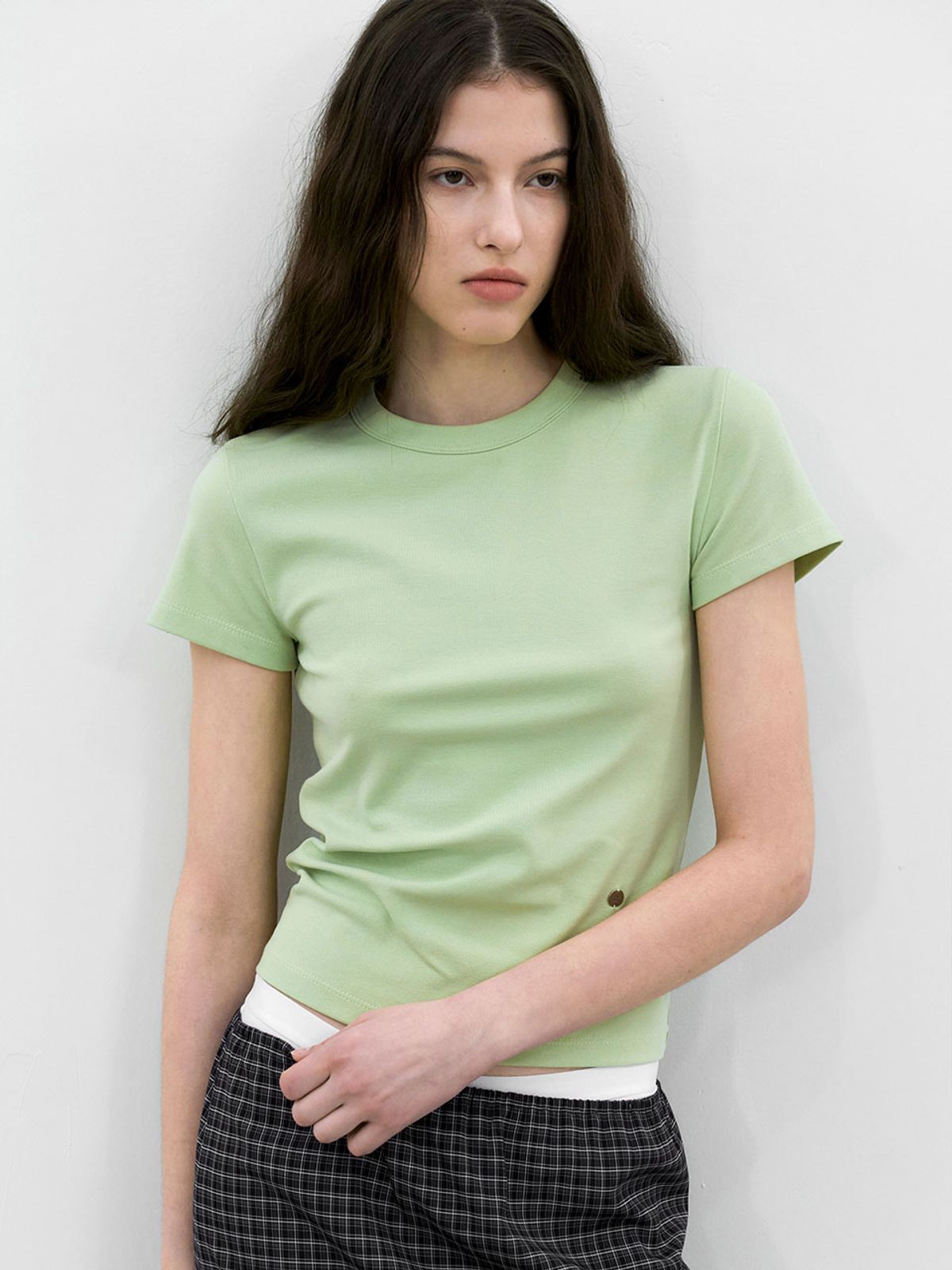 아틀리에 나인(ATELIER NAIN) SIGNATURE SLIM TEE (T-7235)