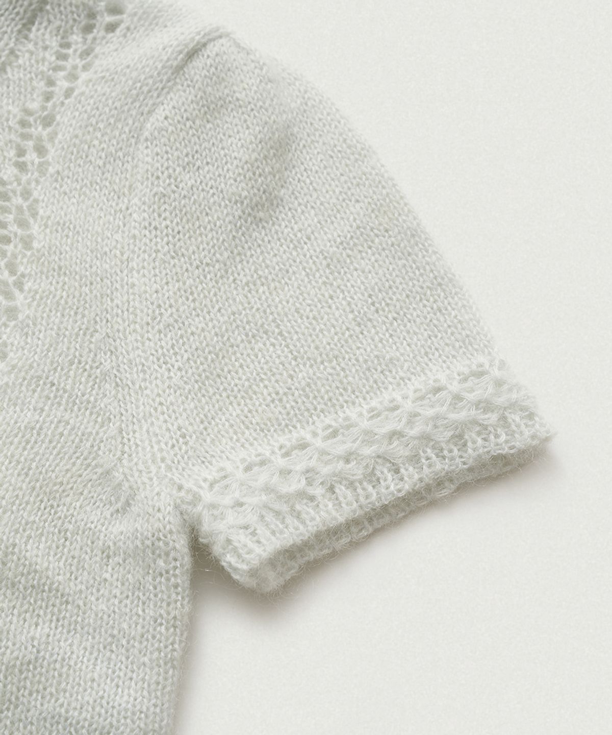 더바넷(THEBARNNET) Hale Frill Mohair Half Cardigan_Light Blue