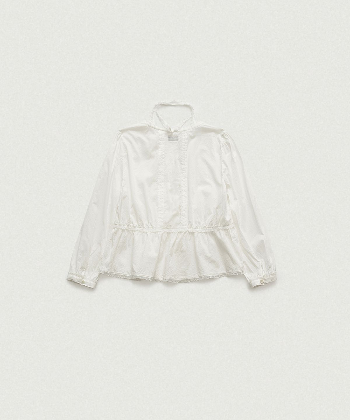 더바넷(THEBARNNET) Renelle Lace Tie Blouse