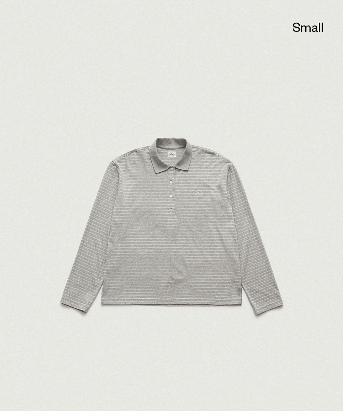 더바넷(THEBARNNET) Delphine Stripe Pique Shirt_Grey