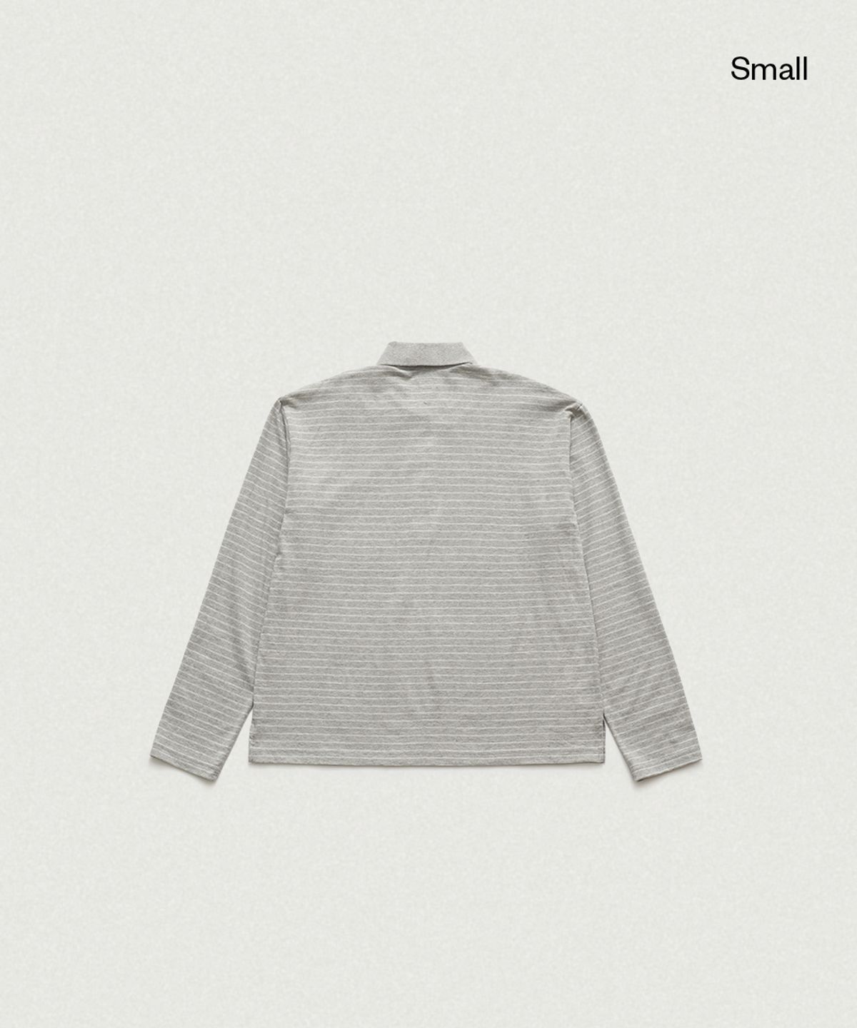 더바넷(THEBARNNET) Delphine Stripe Pique Shirt_Grey