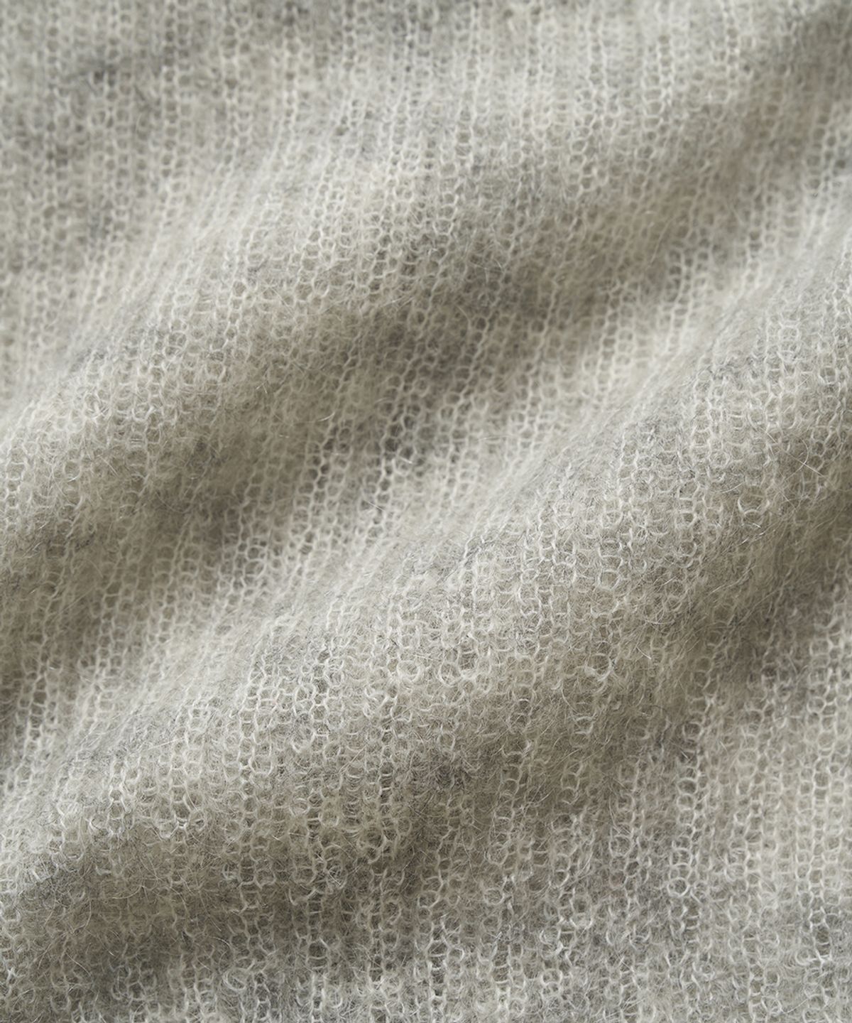 더바넷(THEBARNNET) Velin Tie Mohair Knit Cardigan_Light Grey