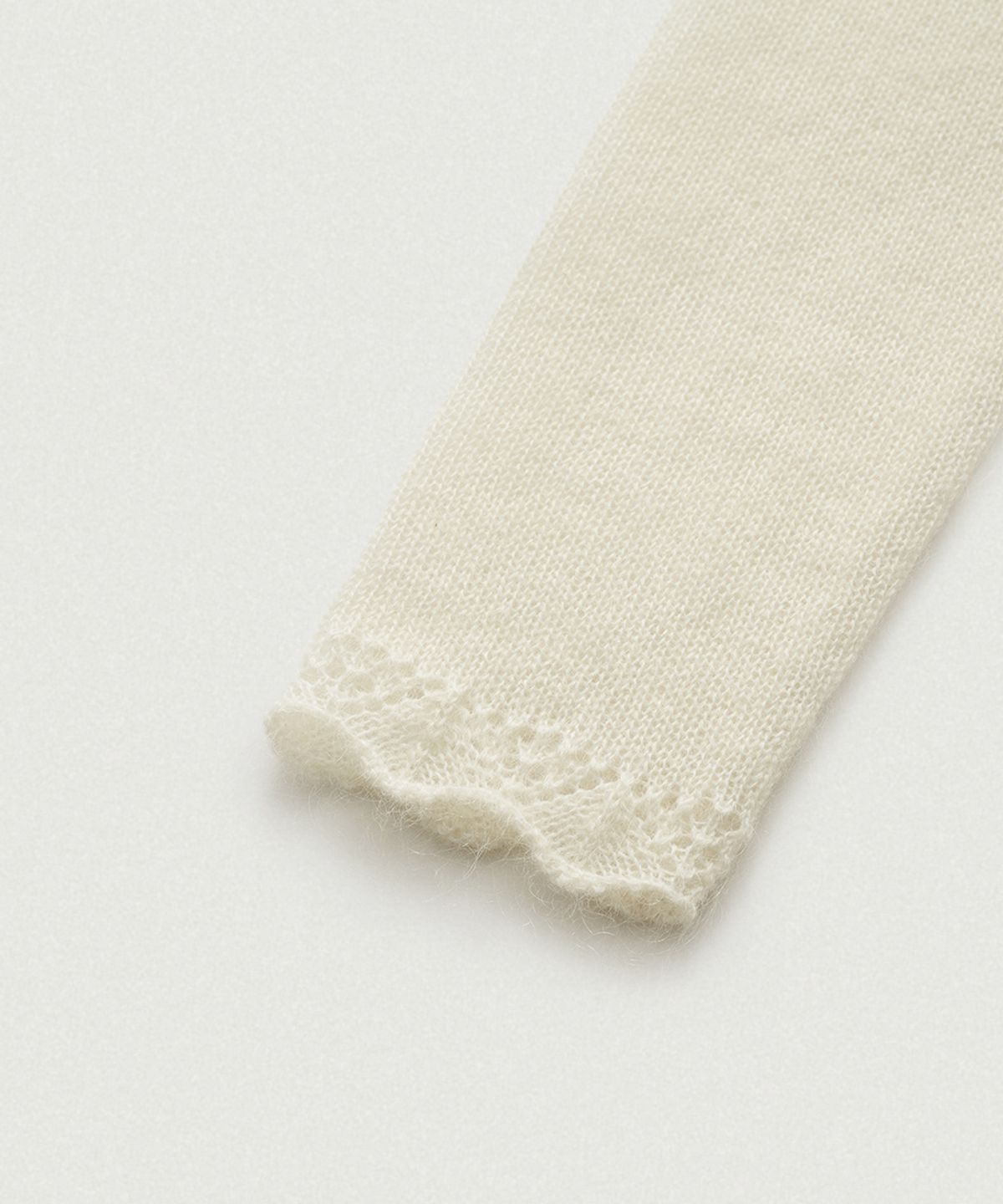 더바넷(THEBARNNET) Velin Tie Mohair Knit Cardigan_Ivory