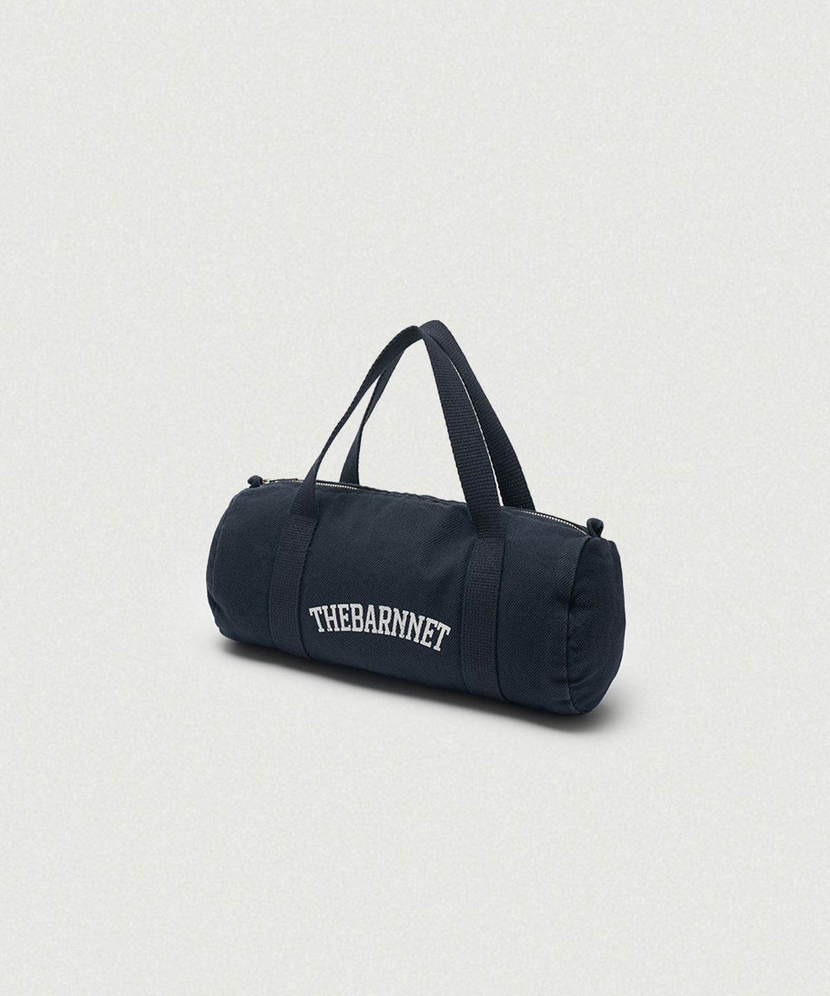 더바넷(THEBARNNET) Pale Logo Duffle Bag Small_Navy