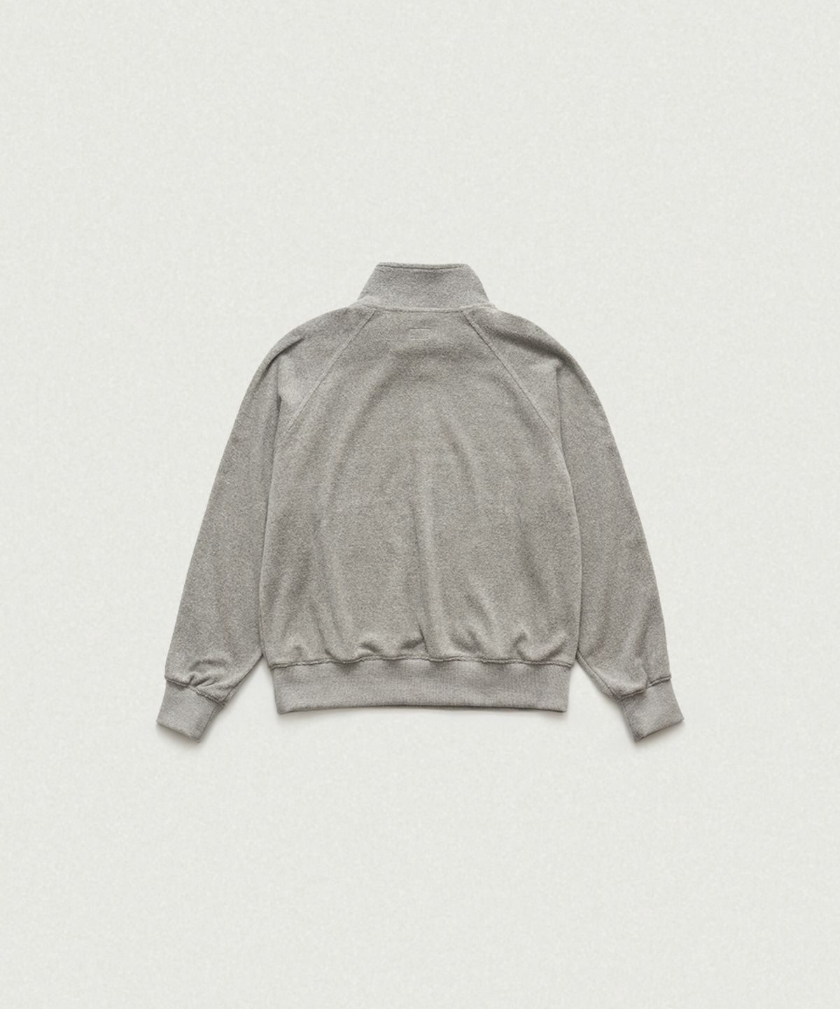 더바넷(THEBARNNET) Terry Logo Half-Zip Pullover_Grey