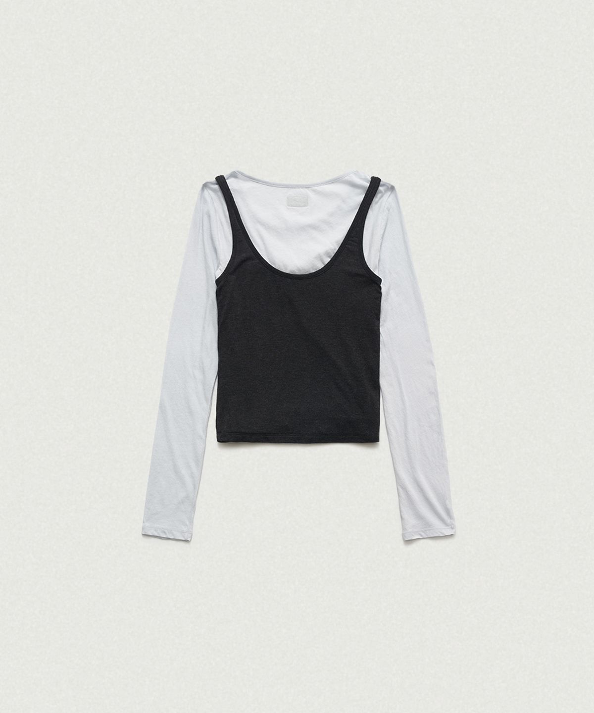 더바넷(THEBARNNET) Averin Ribbon Layer T-Shirt_Light Blue