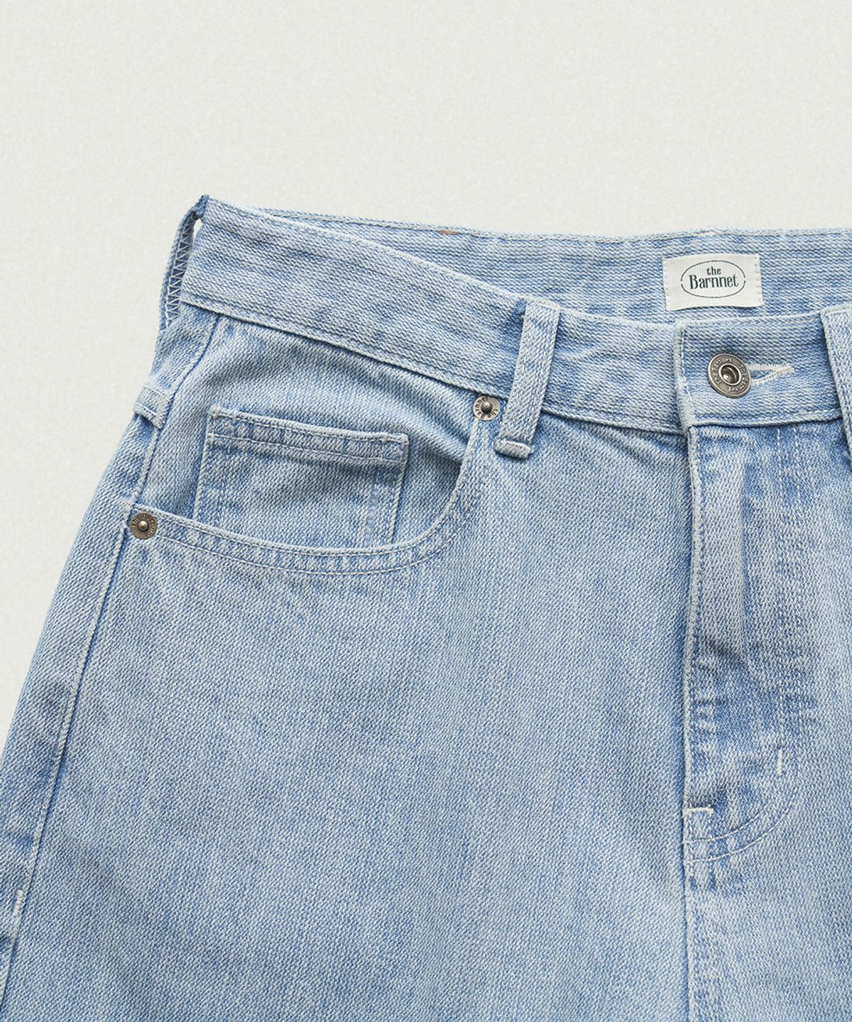 더바넷(THEBARNNET) Elvan Loose-Fit Denim Pants