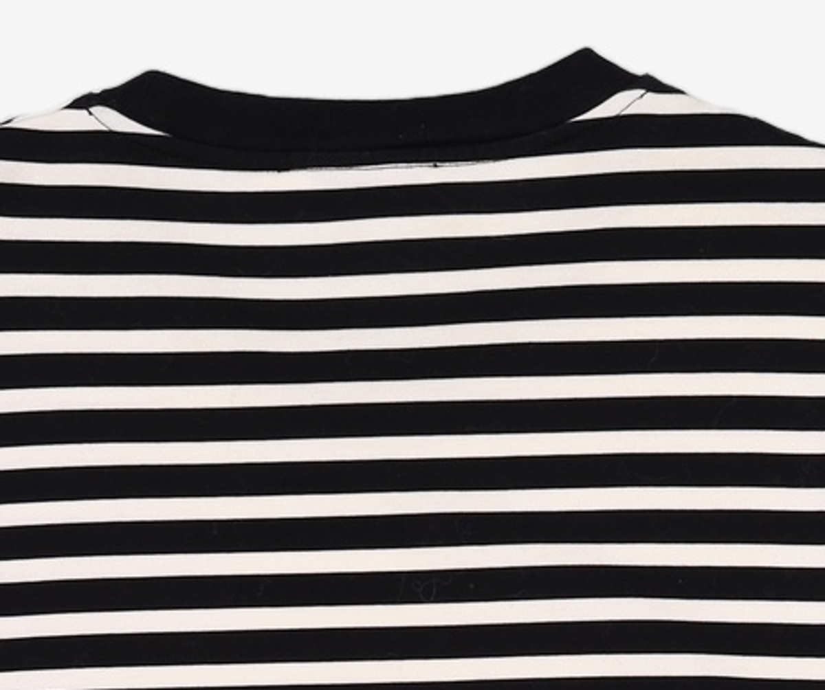메종 키츠네(MAISON KITSUNE) 22SS 스트라이프 티셔츠 FU00115KJ0044 XL