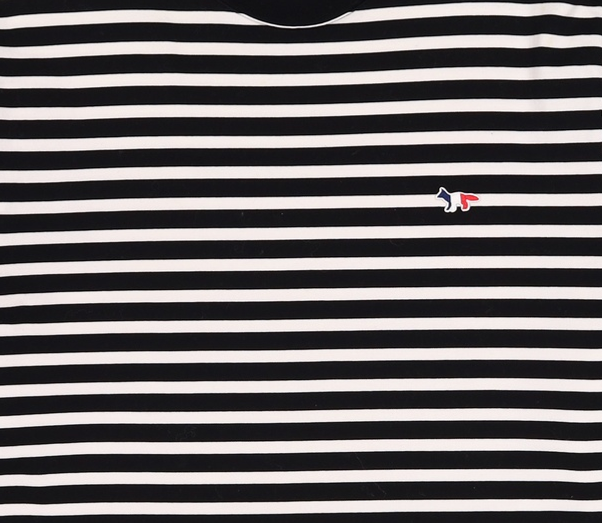 메종 키츠네(MAISON KITSUNE) 22SS 스트라이프 티셔츠 FU00115KJ0044 XL