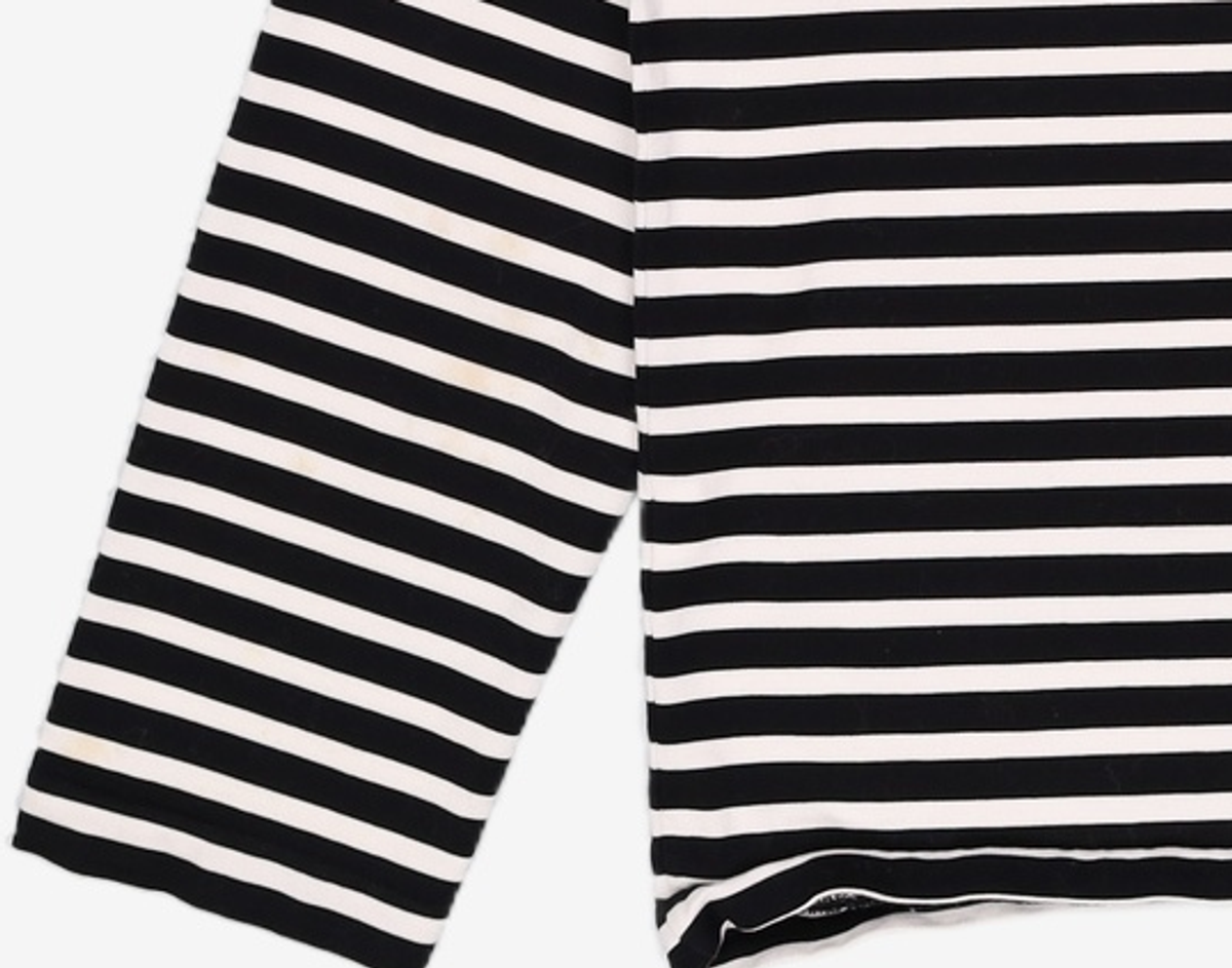 메종 키츠네(MAISON KITSUNE) 22SS 스트라이프 티셔츠 FU00115KJ0044 XL