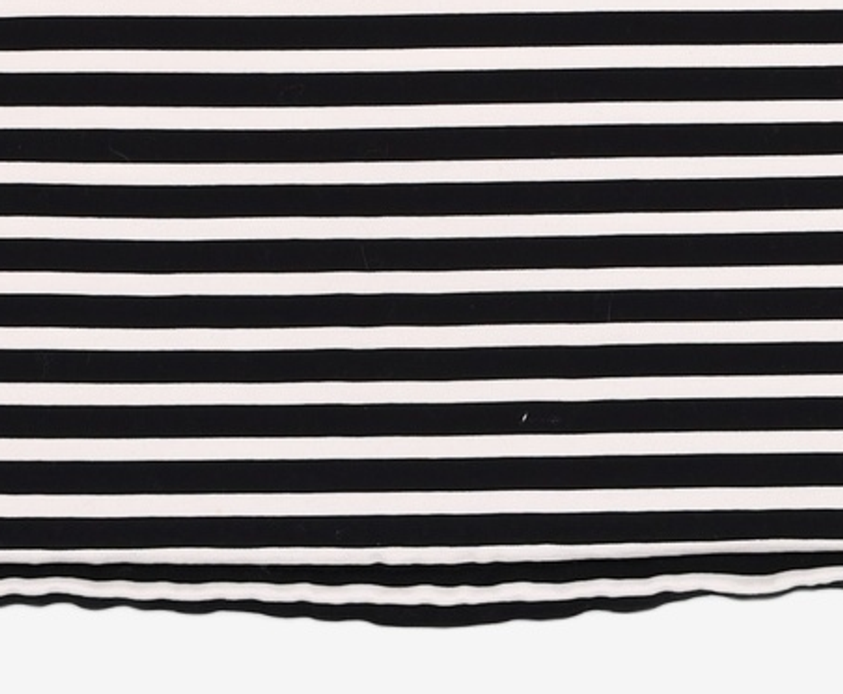 메종 키츠네(MAISON KITSUNE) 22SS 스트라이프 티셔츠 FU00115KJ0044 XL