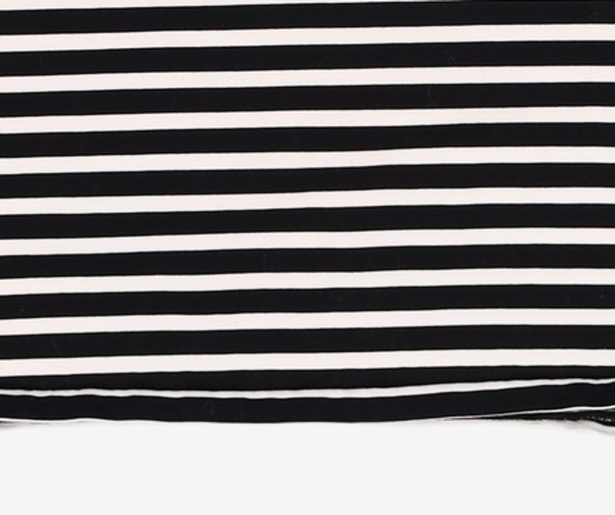 메종 키츠네(MAISON KITSUNE) 22SS 스트라이프 티셔츠 FU00115KJ0044 XL