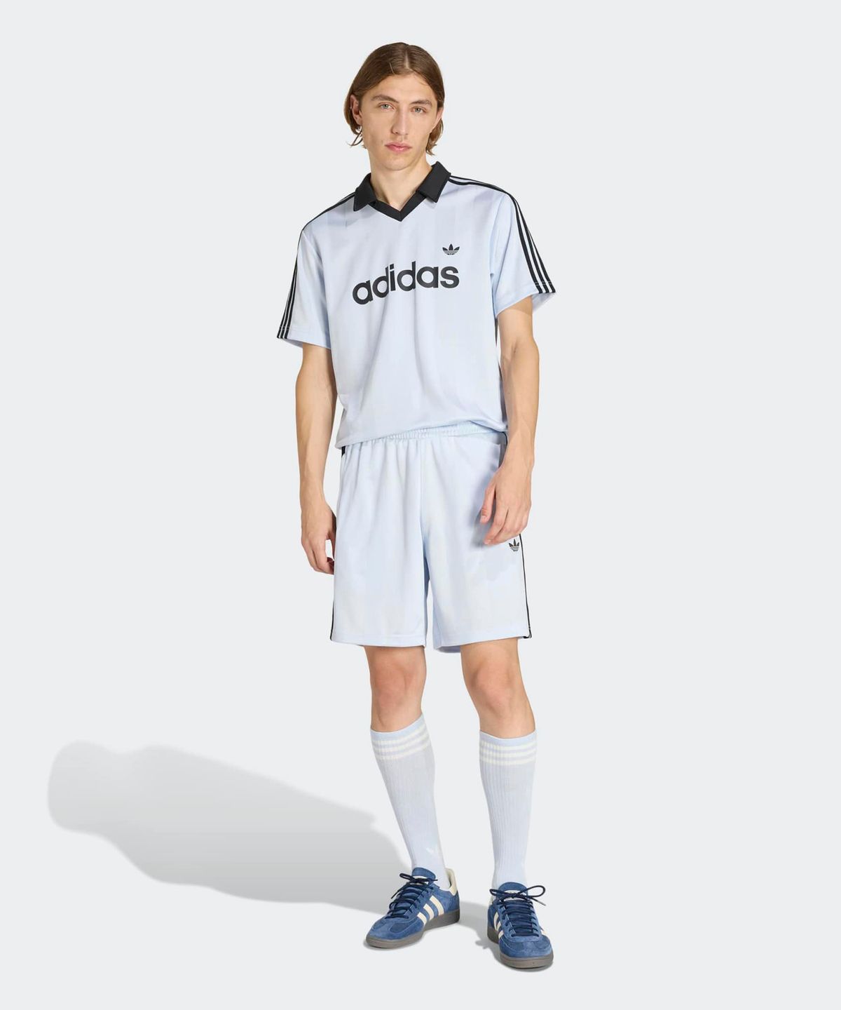 아디다스(ADIDAS) 아카이브 칼라 엔지니어드 져지 - 클리어스카이 / KE2453