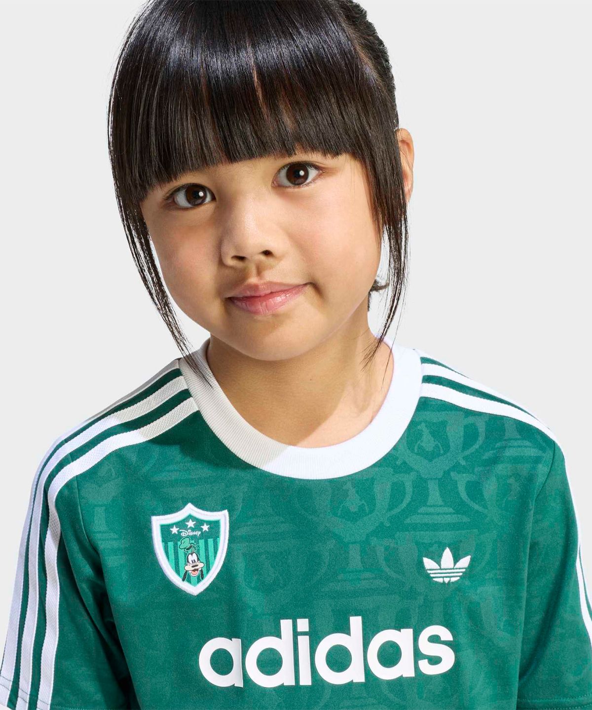 아디다스 키즈(ADIDAS KIDS) 아디다스 X 디즈니 쇼츠 저지 세트 키즈 - 그린 / KC8432