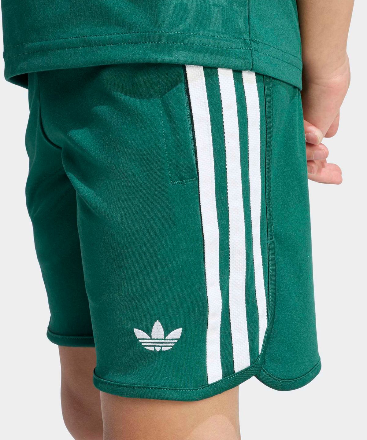 아디다스 키즈(ADIDAS KIDS) 아디다스 X 디즈니 쇼츠 저지 세트 키즈 - 그린 / KC8432