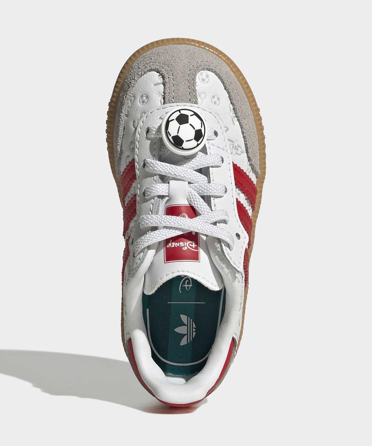 아디다스 키즈(ADIDAS KIDS) 아디다스 X 디즈니 삼바 OG 컴포트 클로저 엘라스틱 레이스 인펀트 - 화이트 / IH1754
