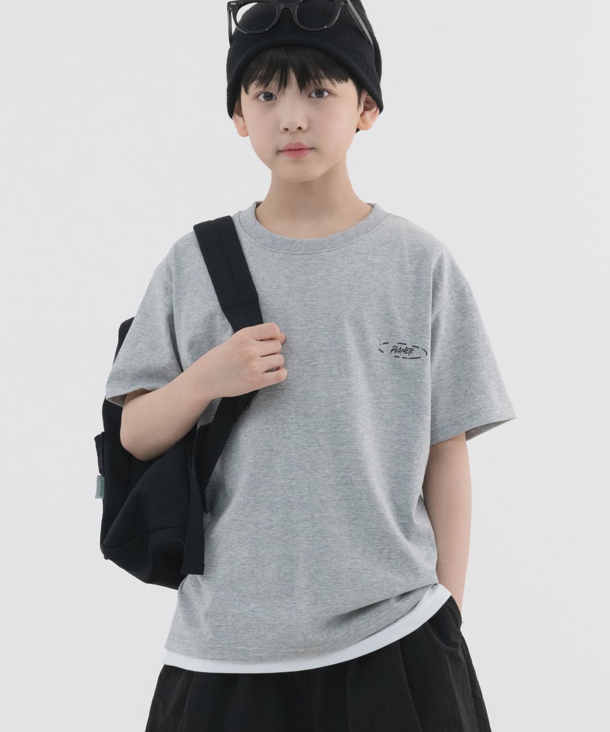 피아네르 키즈(PIANER KIDS) [2 PACK] 쿨 코튼 빈티지 그래픽 반팔 (4color)