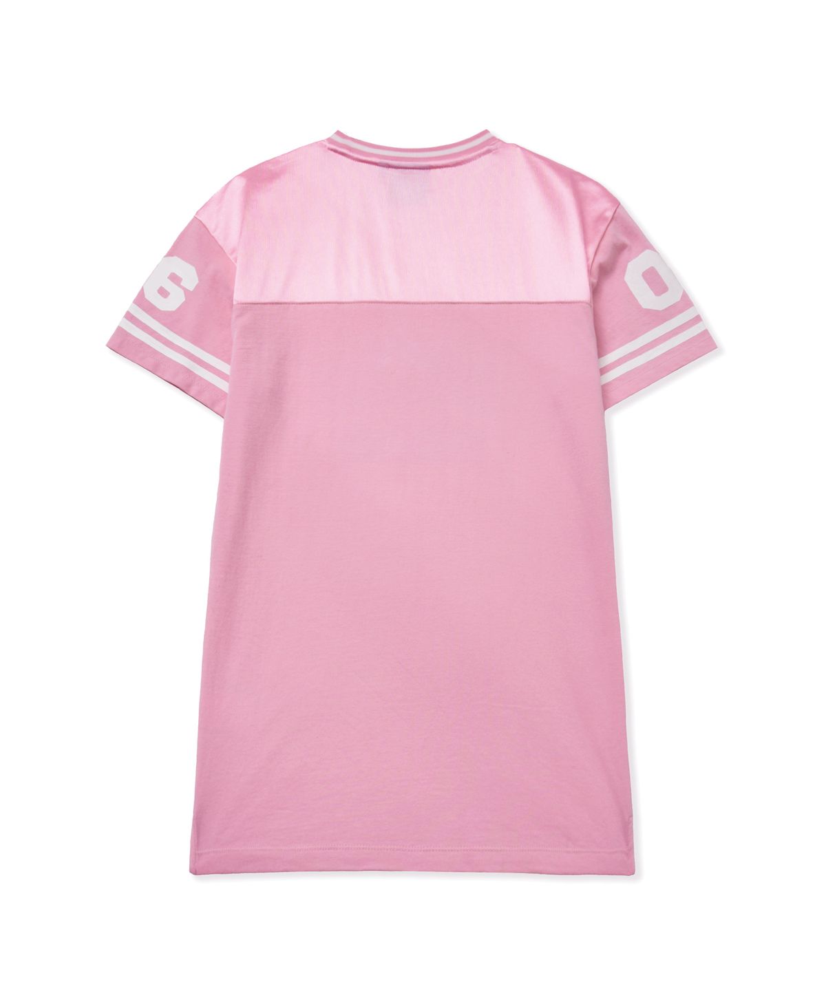 브라운브레스 키즈(BROWNBREATH KIDS) KIDS GIRL SATIN BLOCK ONE PIECE - PINK