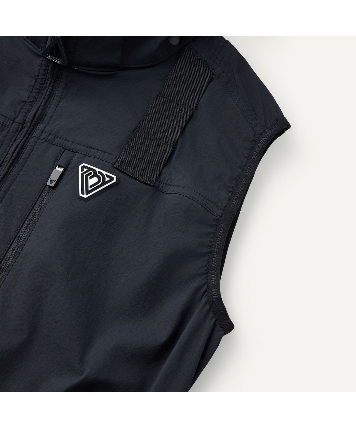 볼디스트(BOLDEST) 에어로 베스트 후디(상단형) 2BY1X26006BKS