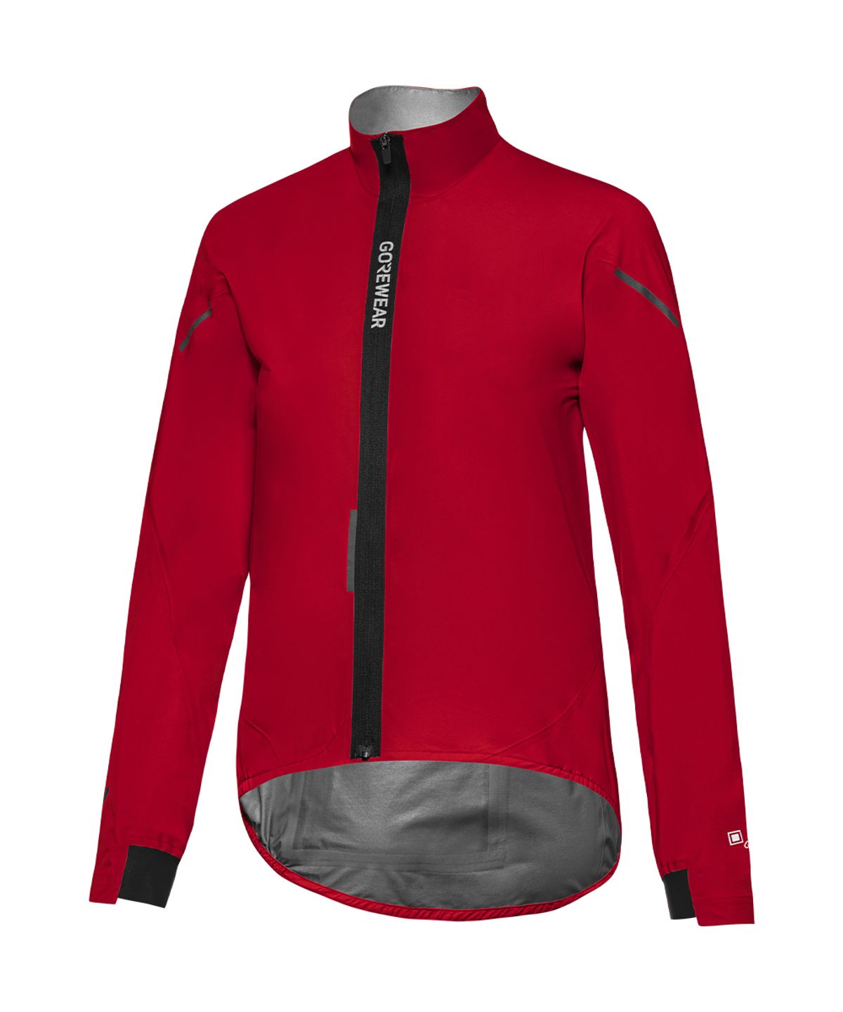 고어웨어(GOREWEAR) Gore-TEX 고어텍스 스핀쉬프트 자켓 우먼 - 랩 레드 (여성용) 사이클링 레인 재킷