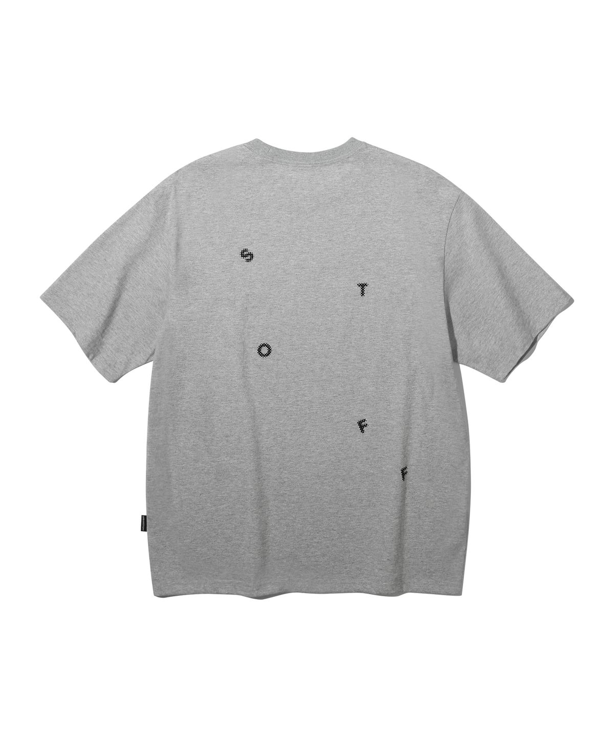 어반스터프(URBANSTOFF) 스페이스드 로고 티 (멜란지)