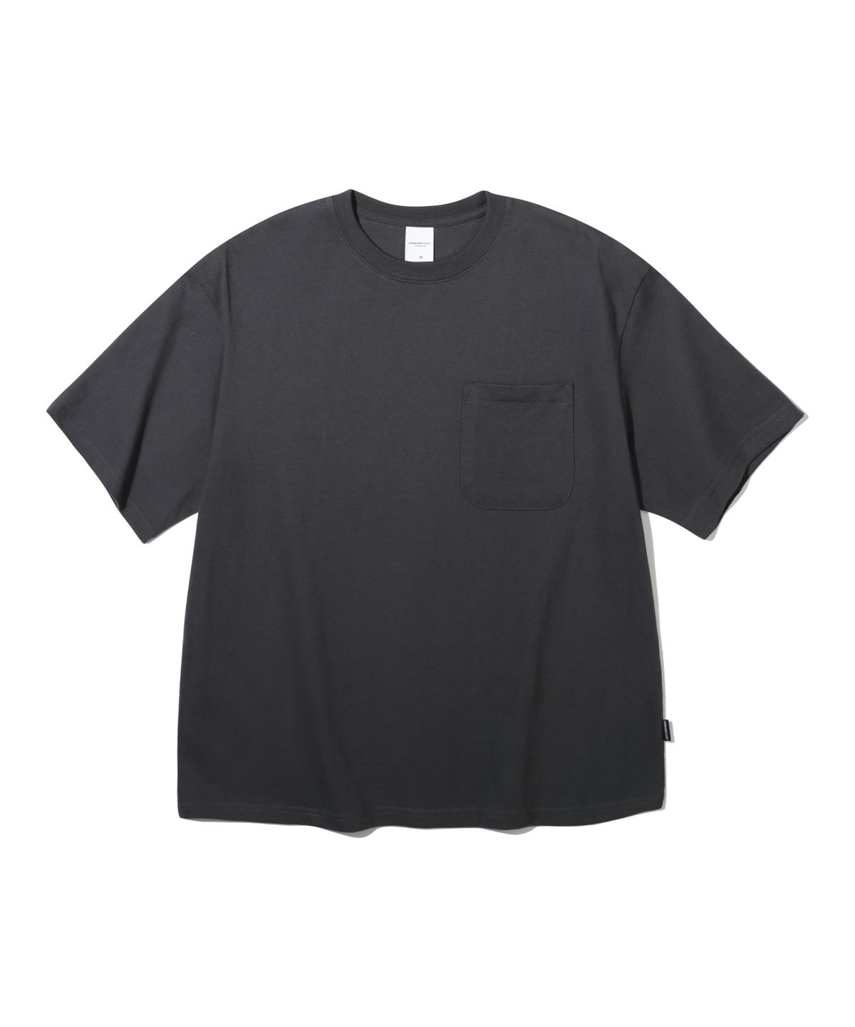 어반스터프(URBANSTOFF) 크롭 박스 티 (챠콜)