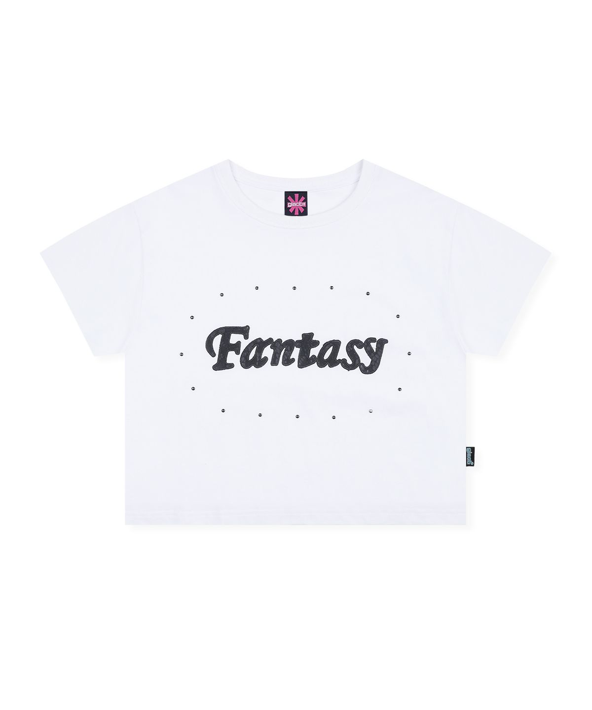 글랙(GLACK) GZT005 판타지 스터드 티셔츠 (WHITE)