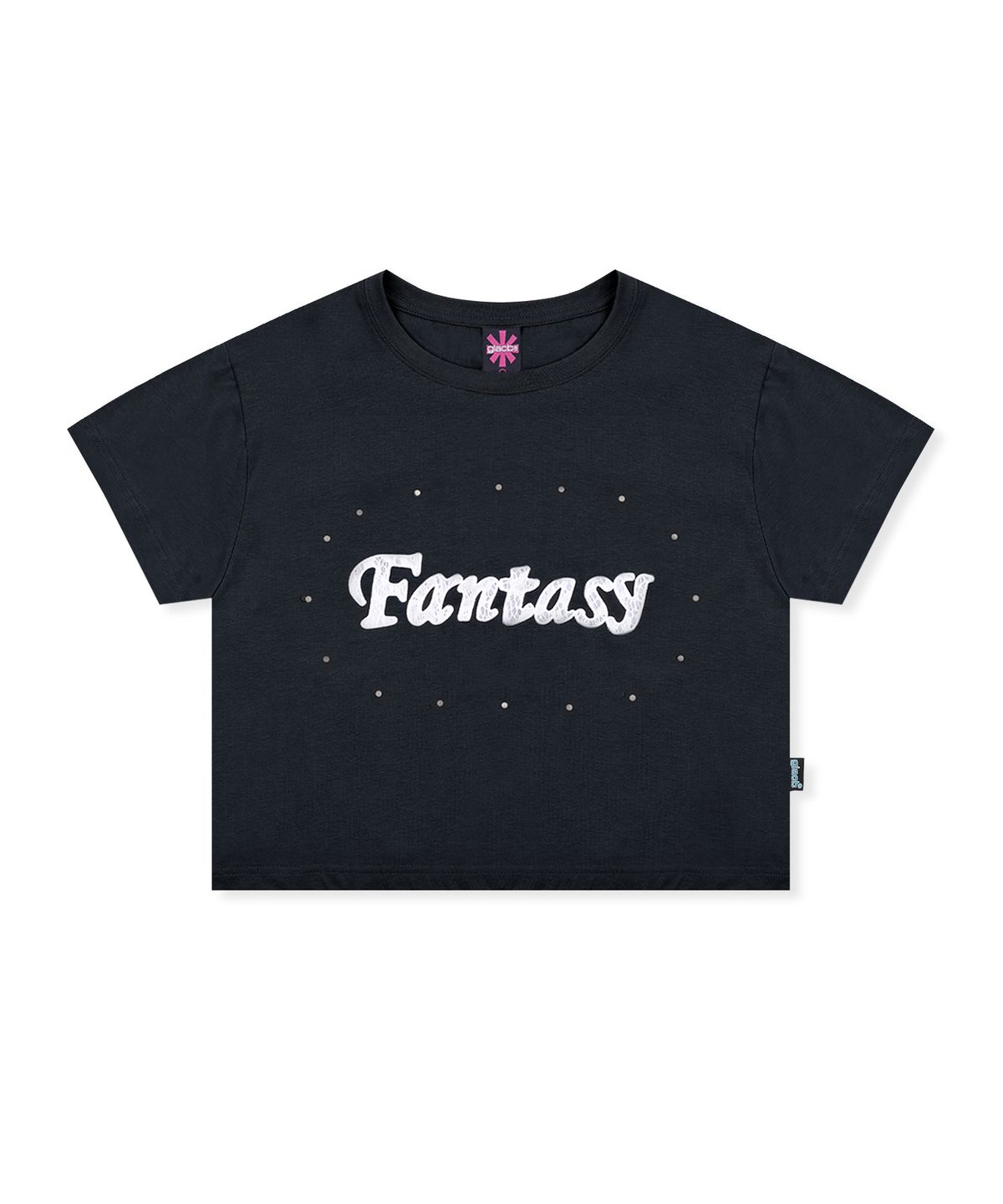 글랙(GLACK) GZT005 판타지 스터드 티셔츠 (BLACK)