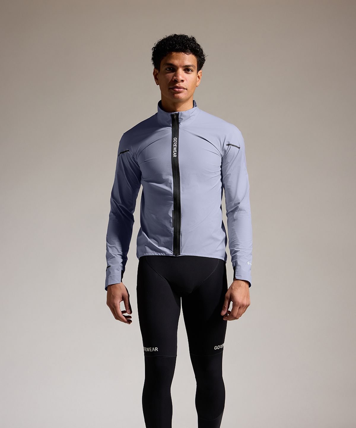 고어웨어(GOREWEAR) Gore-TEX 고어텍스 스핀쉬프트 자켓 - 아머씨스트 그레이 (남성용) 사이클링 레인 재킷