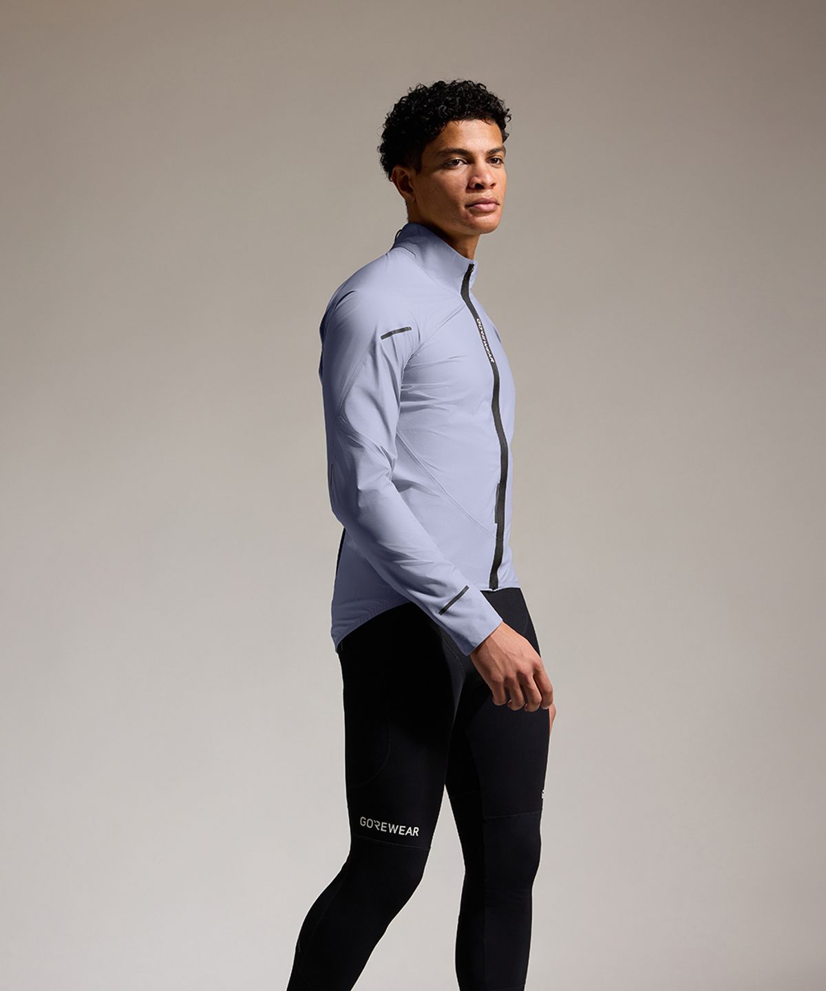 고어웨어(GOREWEAR) Gore-TEX 고어텍스 스핀쉬프트 자켓 - 아머씨스트 그레이 (남성용) 사이클링 레인 재킷