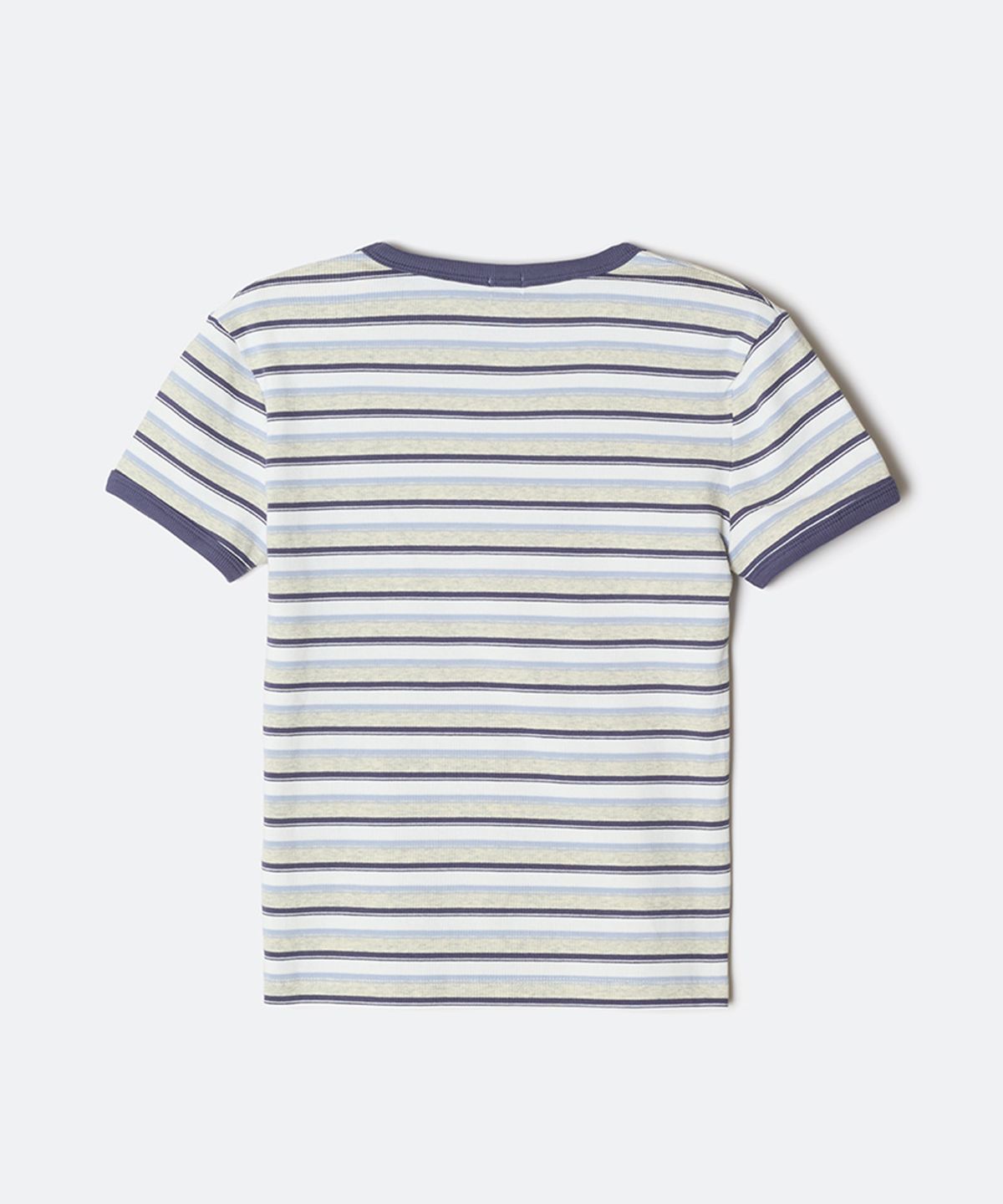 스파오(SPAO) 멀티 스트라이프 반팔티_SPRSG24G01
