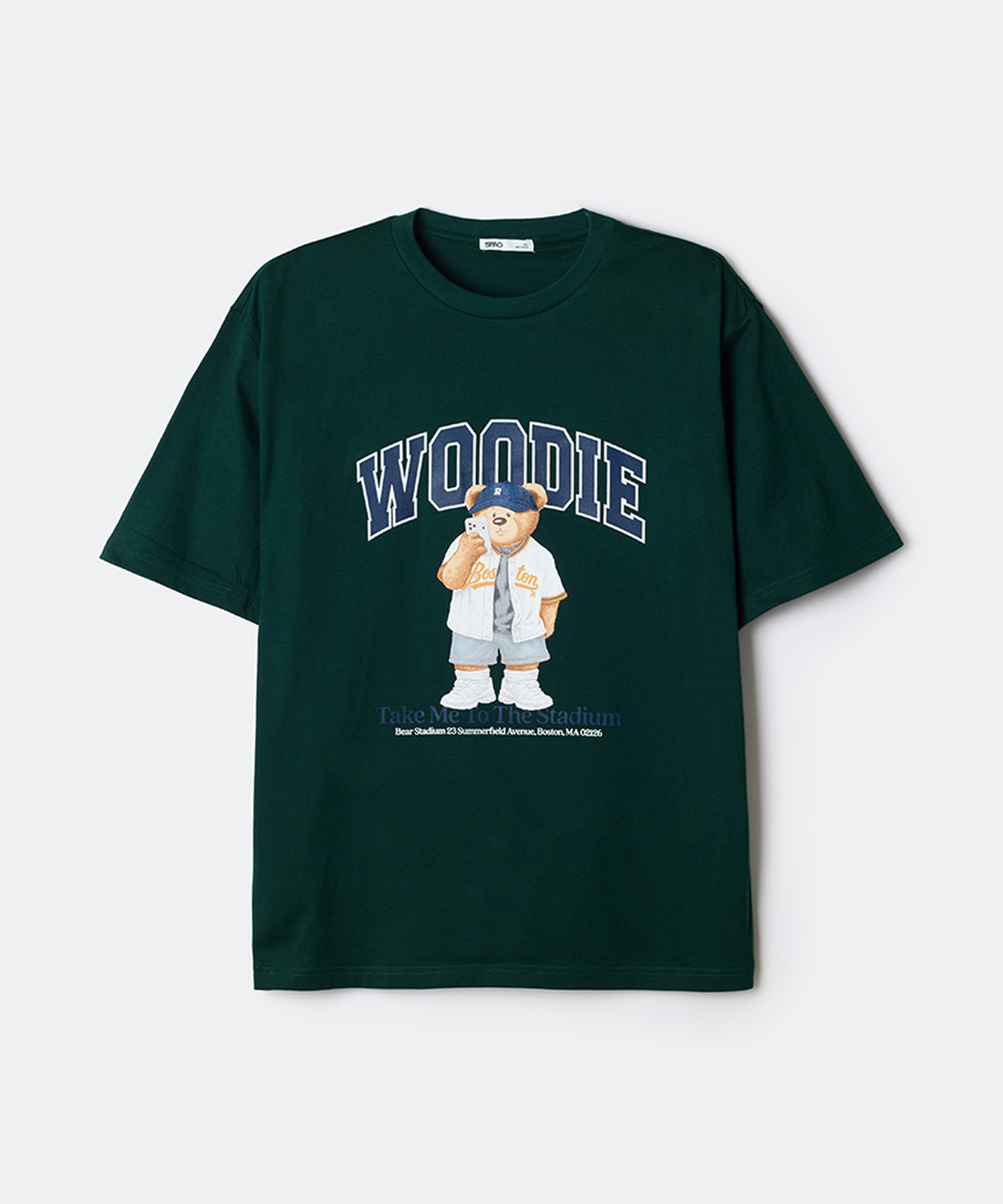 스파오(SPAO) (우디) 헤리티지 반팔티_SPRPG25C50