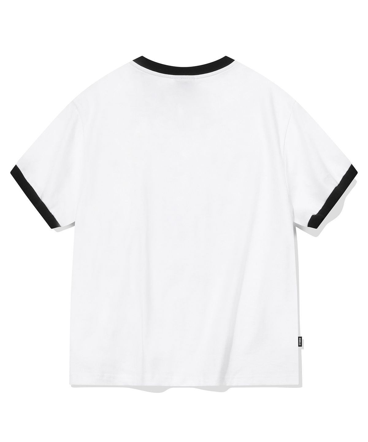 꼼파뇨(CPGN STUDIO) 럭키 데이 CROP 링거티 화이트