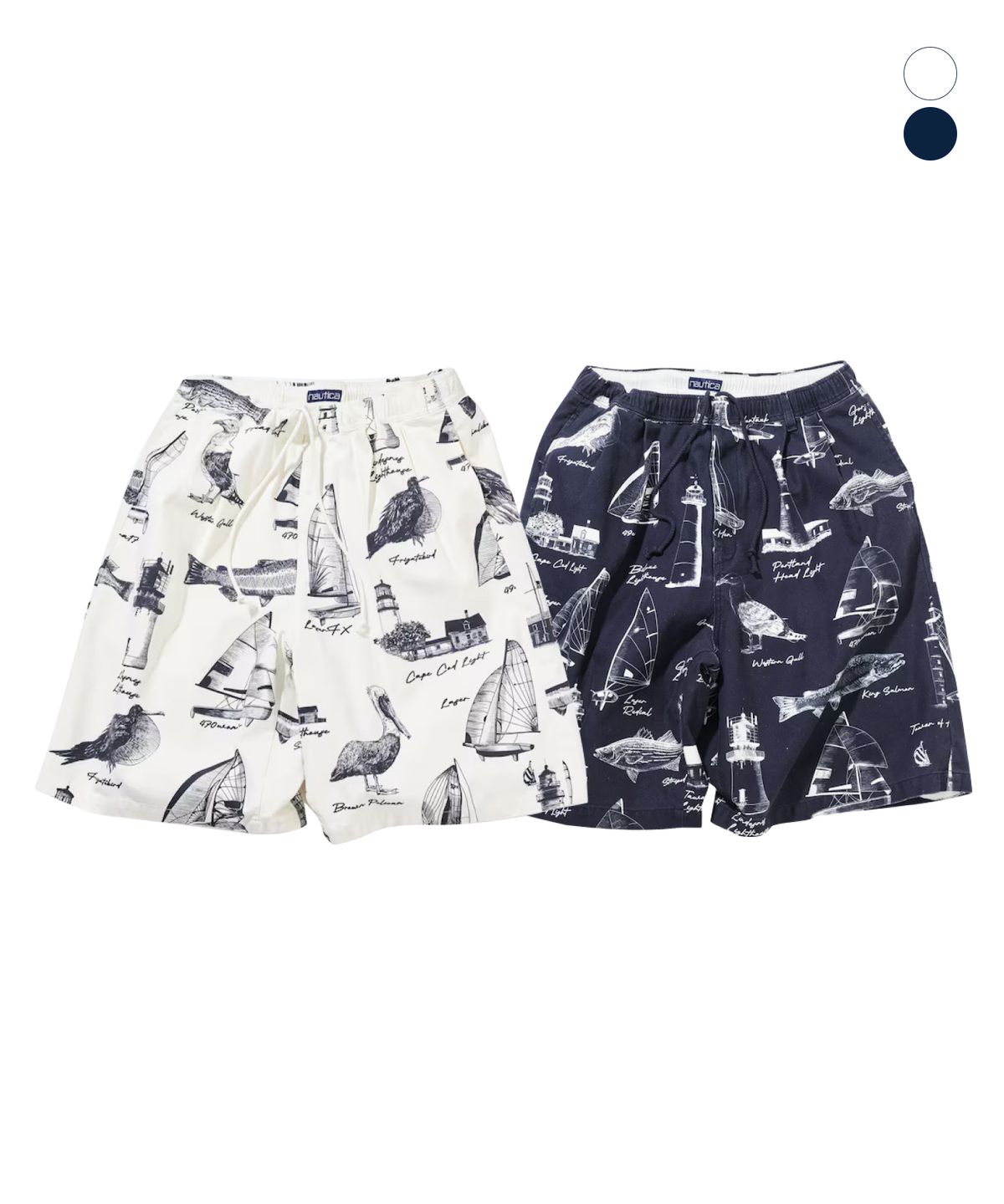 노티카(NAUTICA) 오션 프린트 쇼츠(2colors) JSP5946
