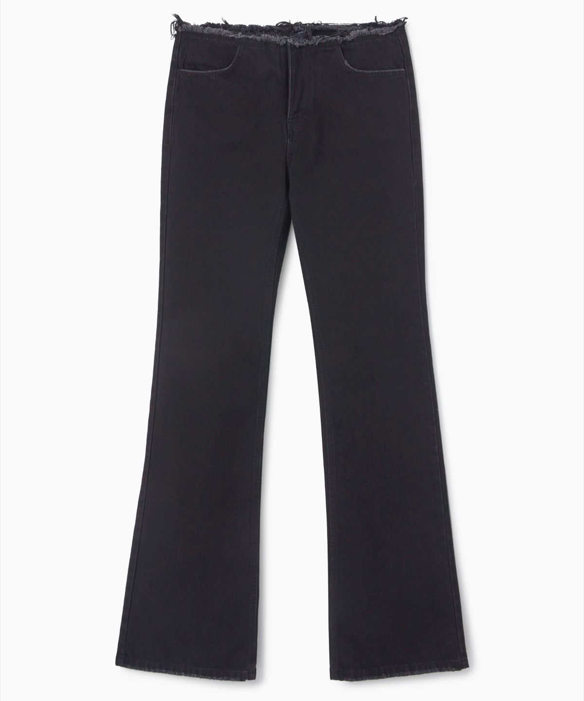 에스이오(s/e/o) RAW EDGE JEANS BLACK
