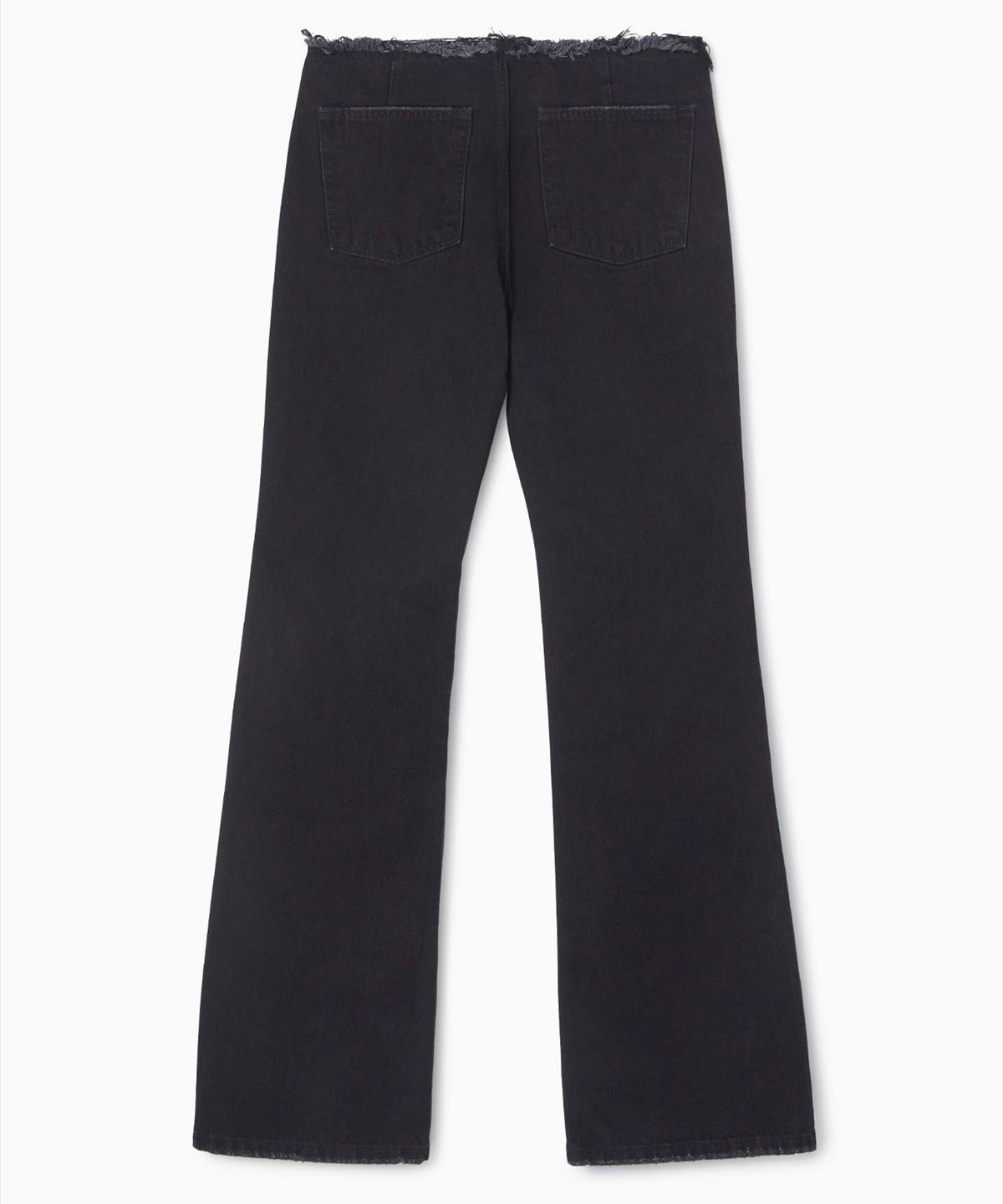 에스이오(s/e/o) RAW EDGE JEANS BLACK
