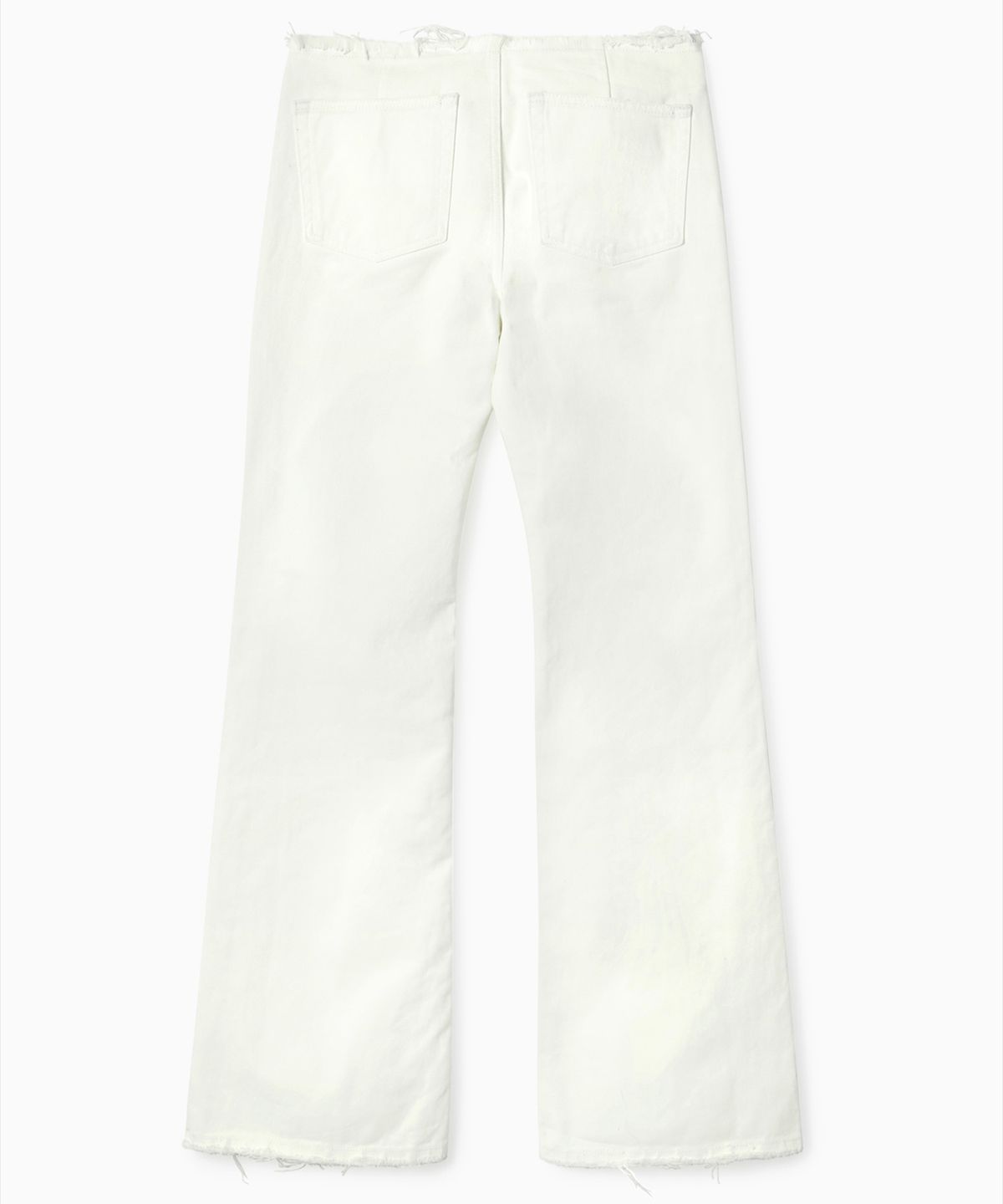 에스이오(s/e/o) RAW EDGE JEANS WHITE