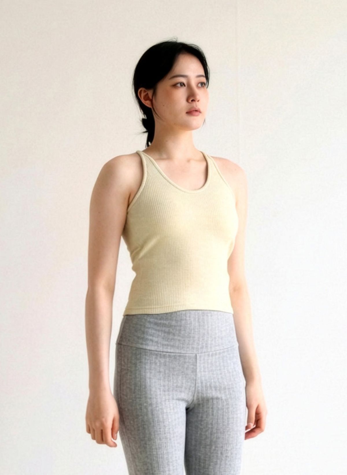 프라나 물라(PRANAMOOLA) Pose sleeve Top