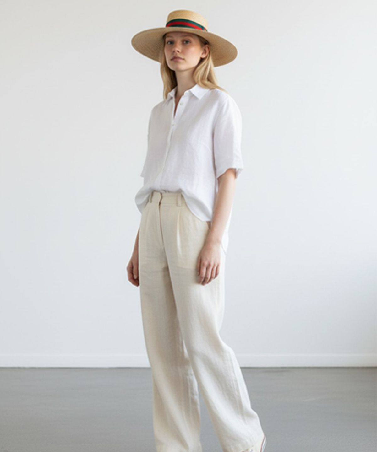 유니버셜 케미스트리(UNIVERSAL CHEMISTRY) Italy NV Kangkang Long Panama Hat 파나마햇